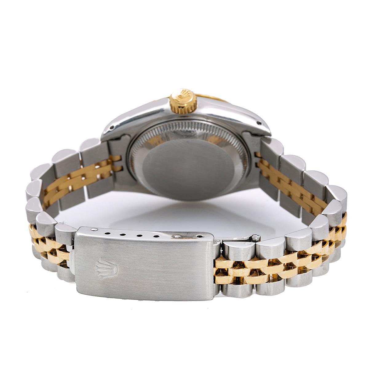 Rolex Datejust 69173 26MM White Dial With Two Tone Bracelet