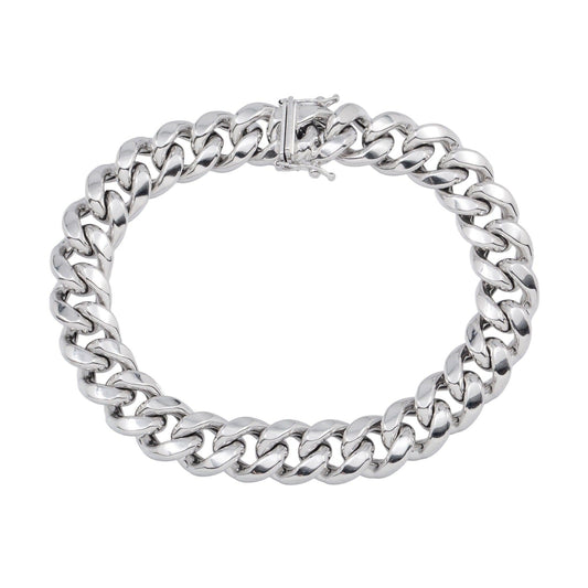 10K GOLD HOLLOW 11.34MM CUBAN LINK BRACELET