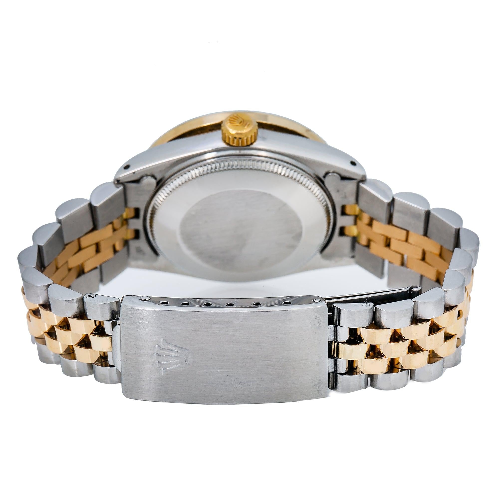 Rolex Lady-Datejust 6827 31MM Pink Diamond Dial With Two Tone Jubilee Bracelet