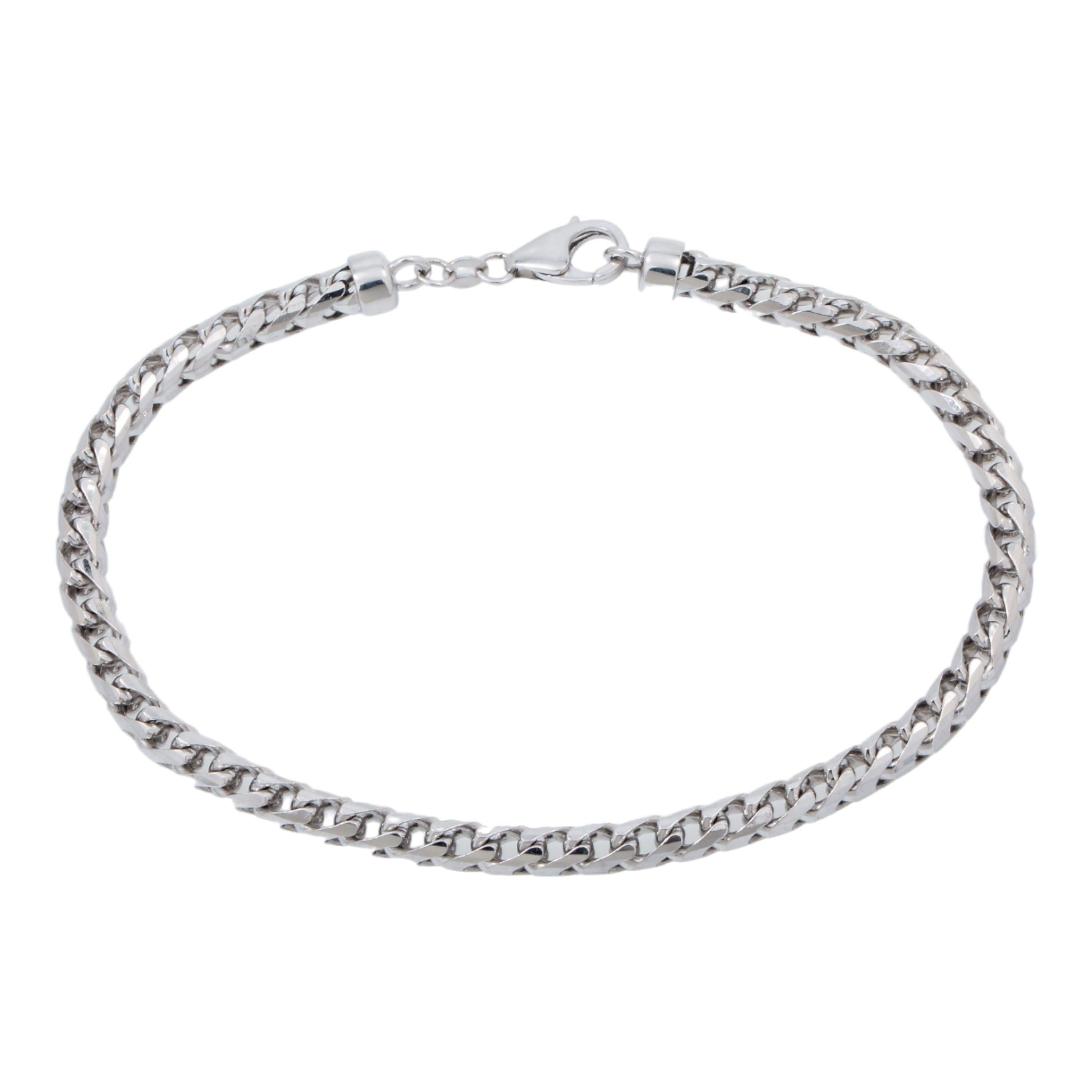 10K GOLD HOLLOW FRANCO CHAIN BRACELET