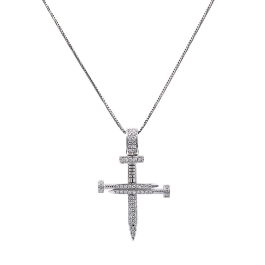 Unisex 14k Yellow Gold Pendant with 0.56 Ct Diamonds