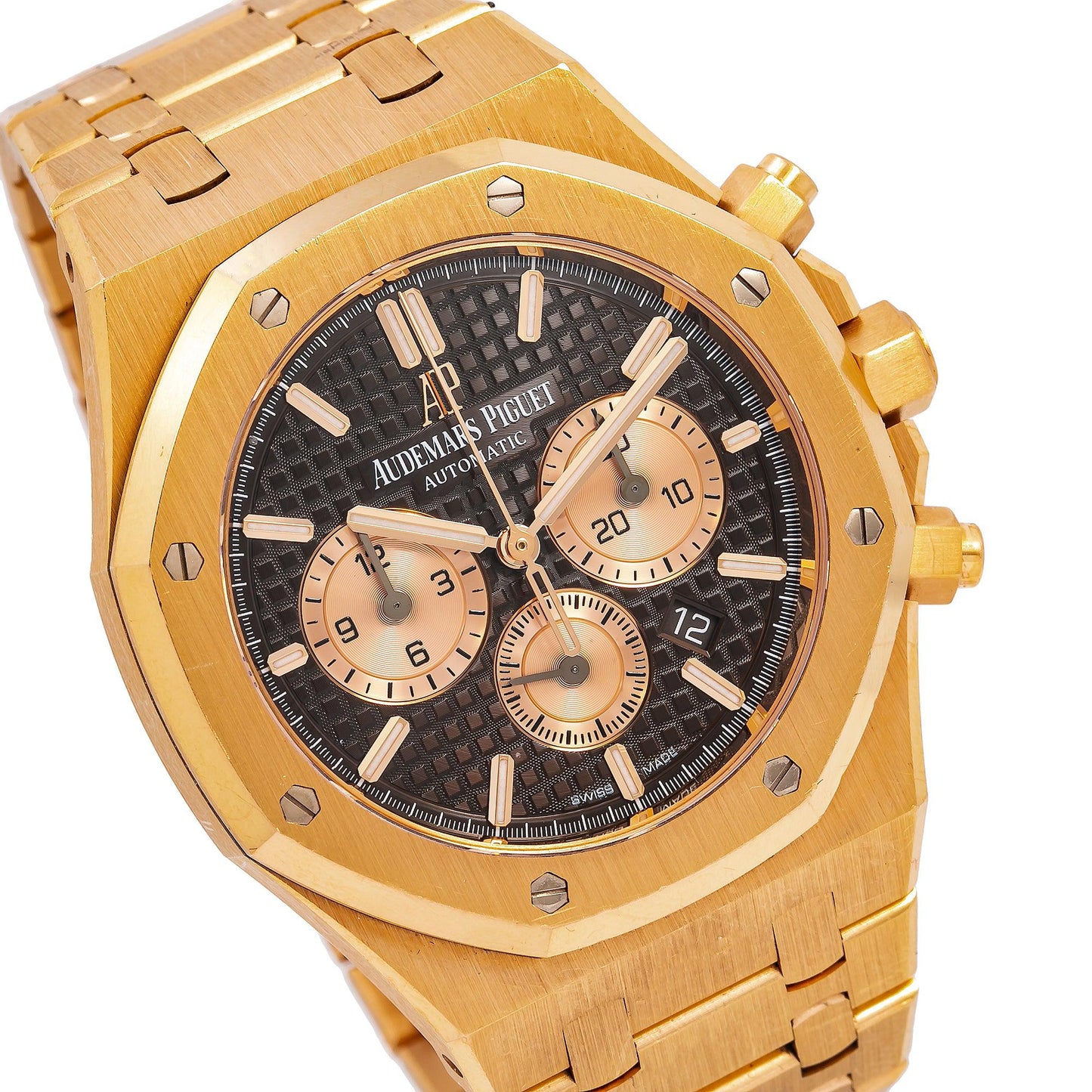 Audemars Piguet Royal Oak Chronograph 26331OR 41MM Brown Dial With Rose Gold Bracelet