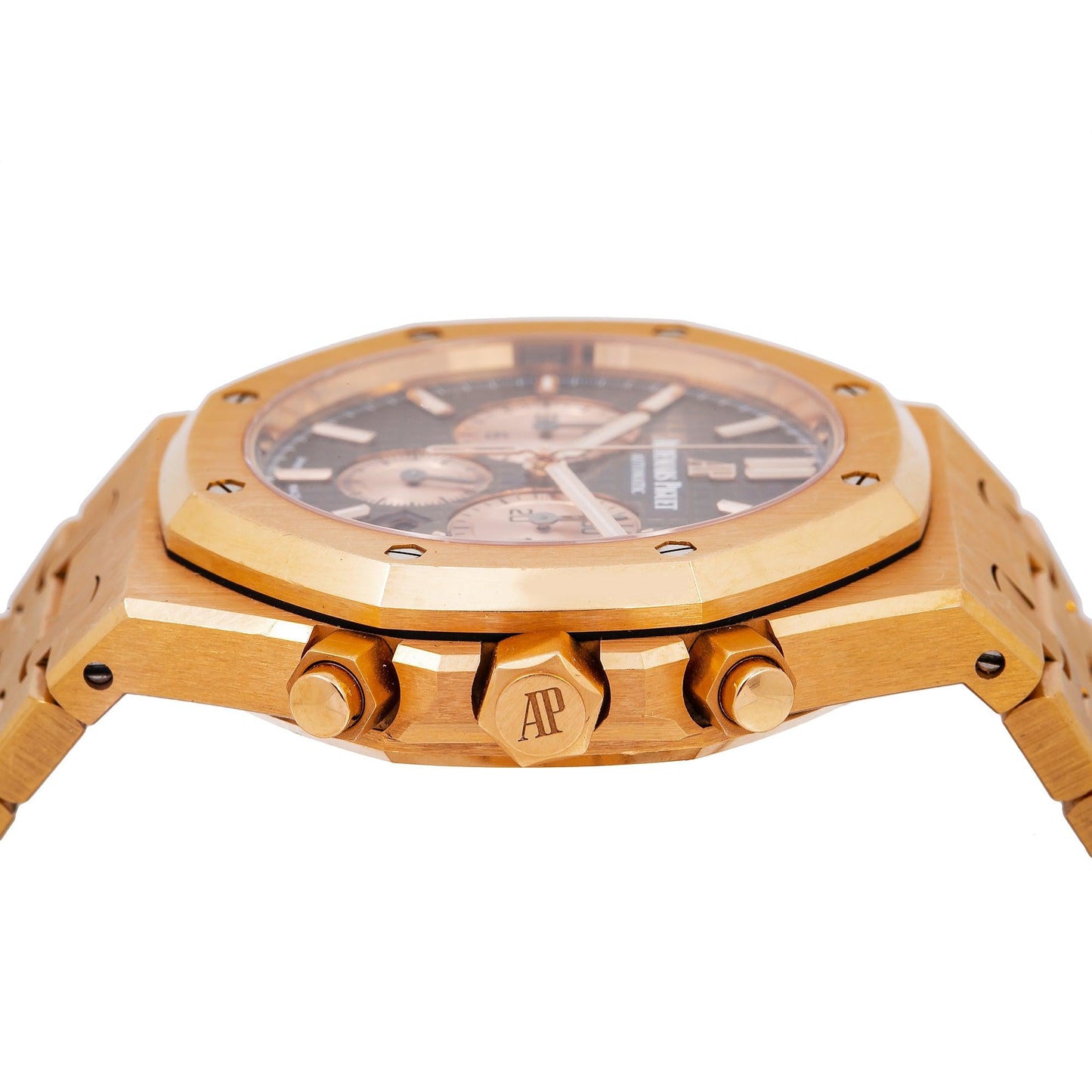 Audemars Piguet Royal Oak Chronograph 26331OR 41MM Brown Dial With Rose Gold Bracelet