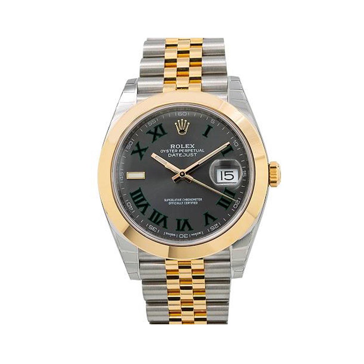Rolex Datejust 41 126303 41MM Wimbledon Dial With Two Tone Bracelet