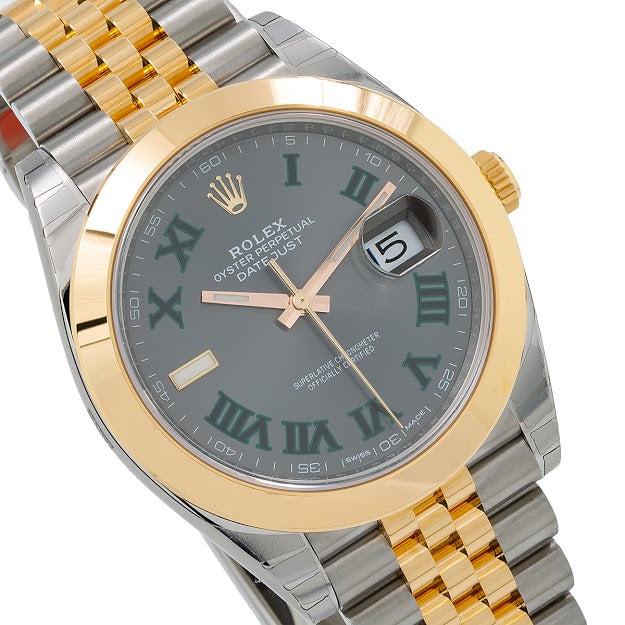 Rolex Datejust 41 126303 41MM Wimbledon Dial With Two Tone Bracelet