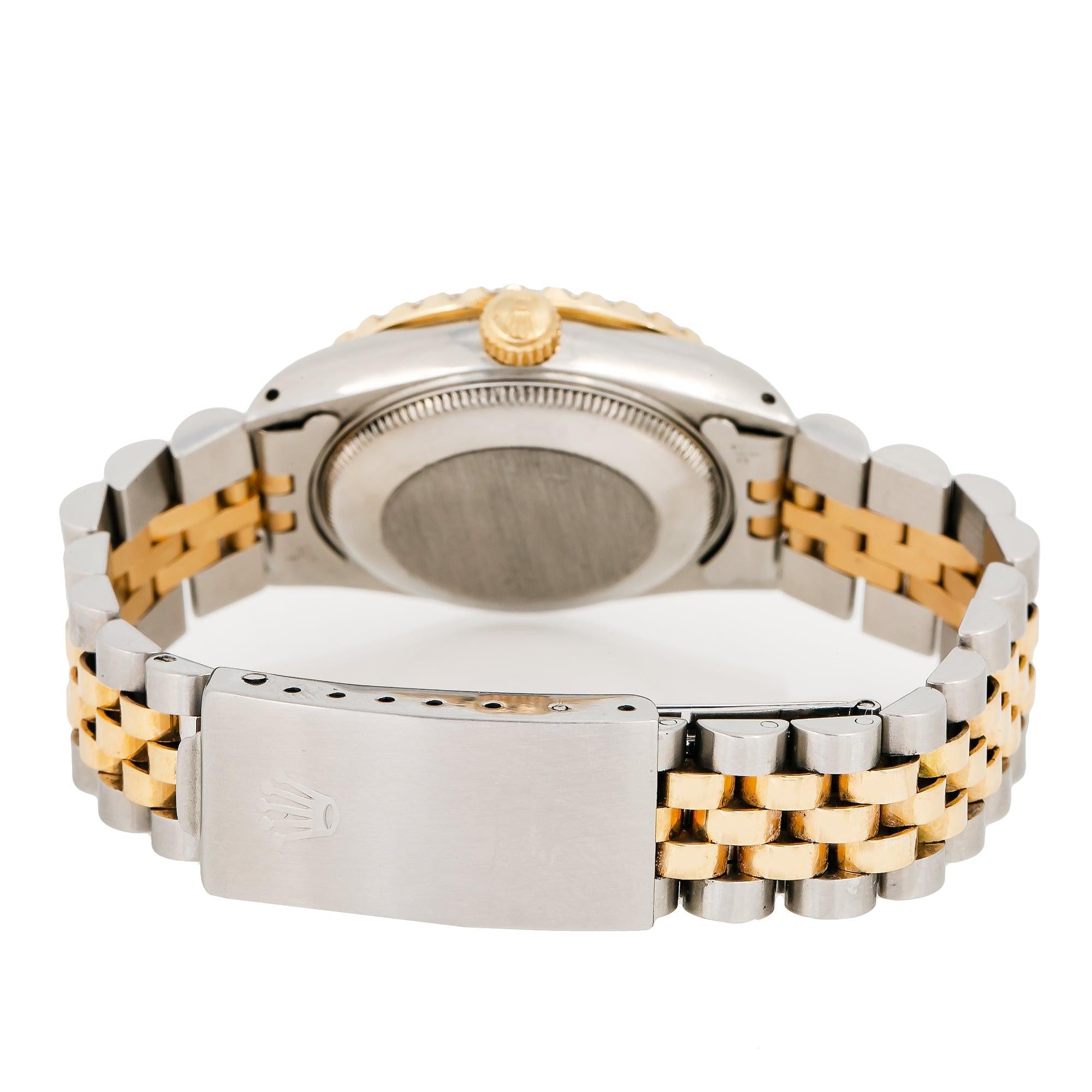 Rolex Lady-Datejust 68273 31MM Red Diamond Dial With Two Tone Bracelet