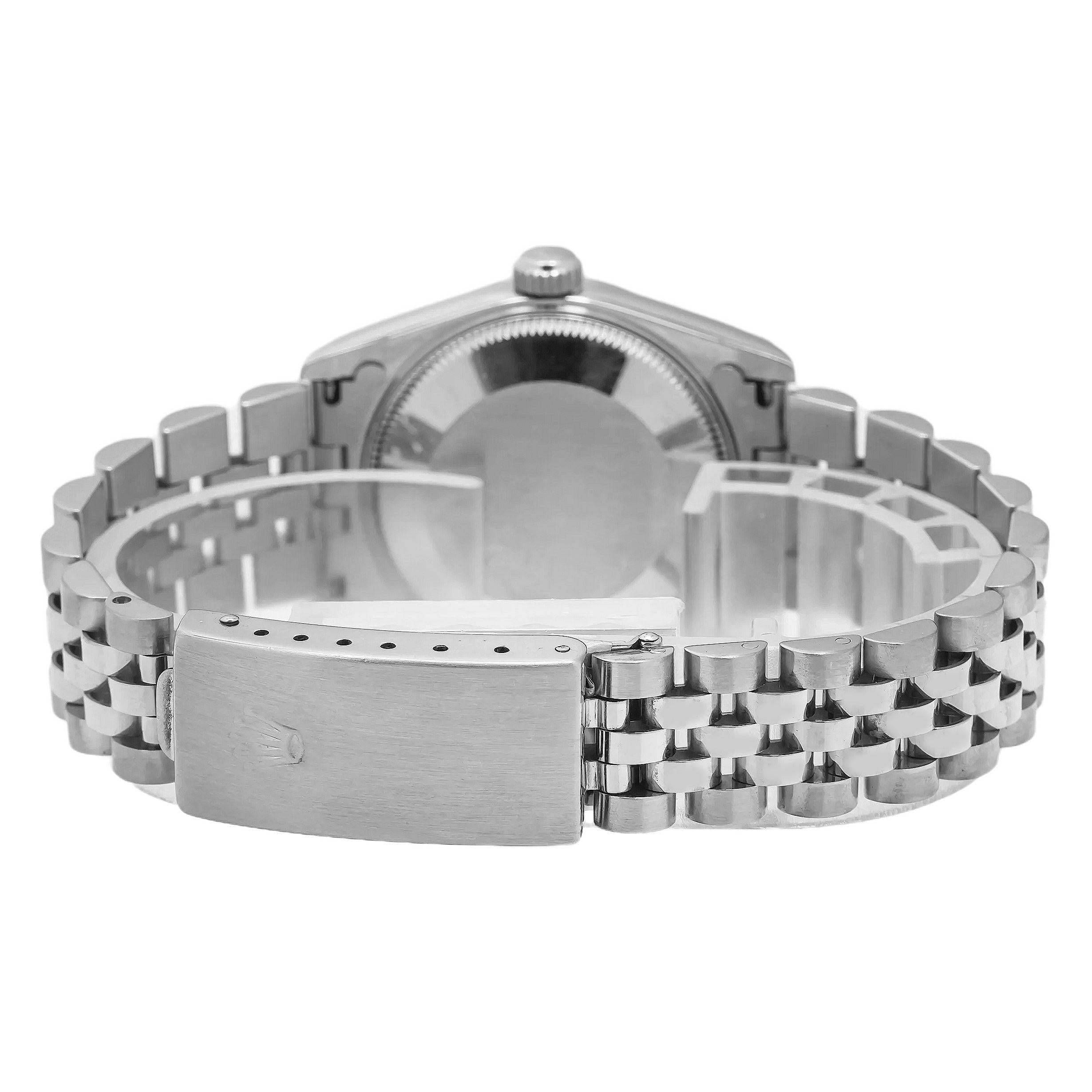 Rolex Datejust 68274 31MM Pink Mother Of Pearl Diamond Dial