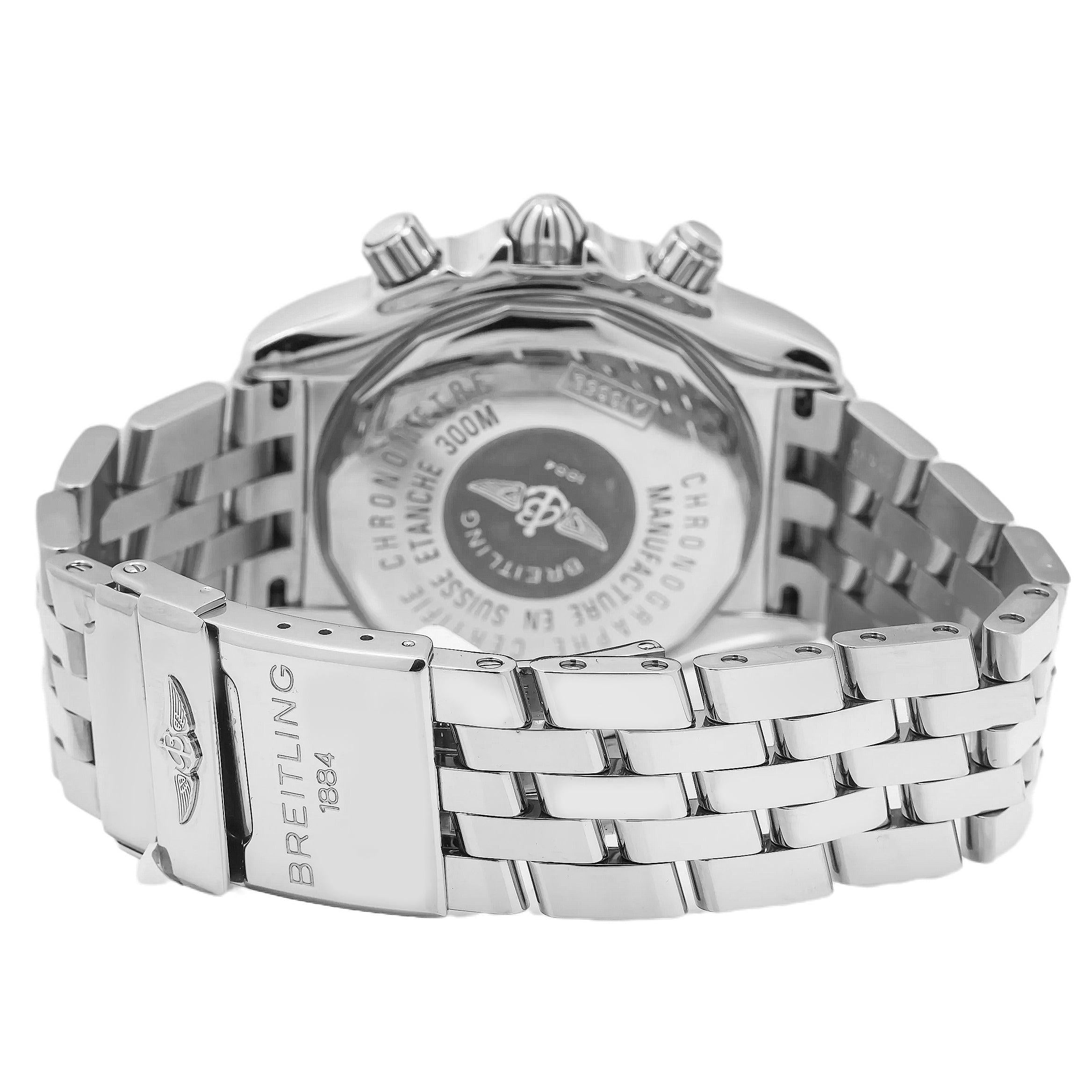 Breitling Chronomat Evolution A13356 44MM Grey Dial With Stainless Steel Bracelet