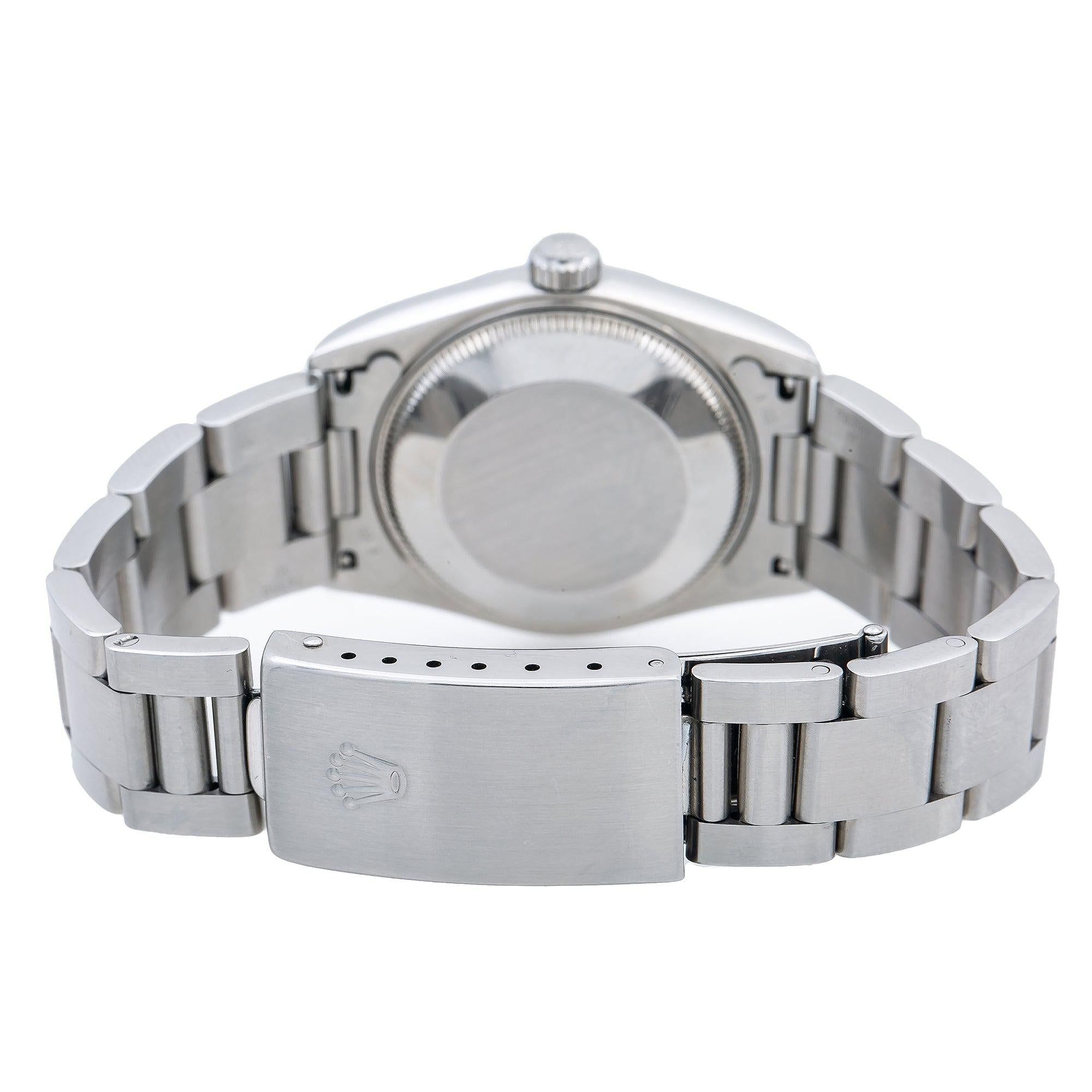 Rolex Lady-Datejust 78240 31MM Black Dial With Stainless Steel Oyster Bracelet