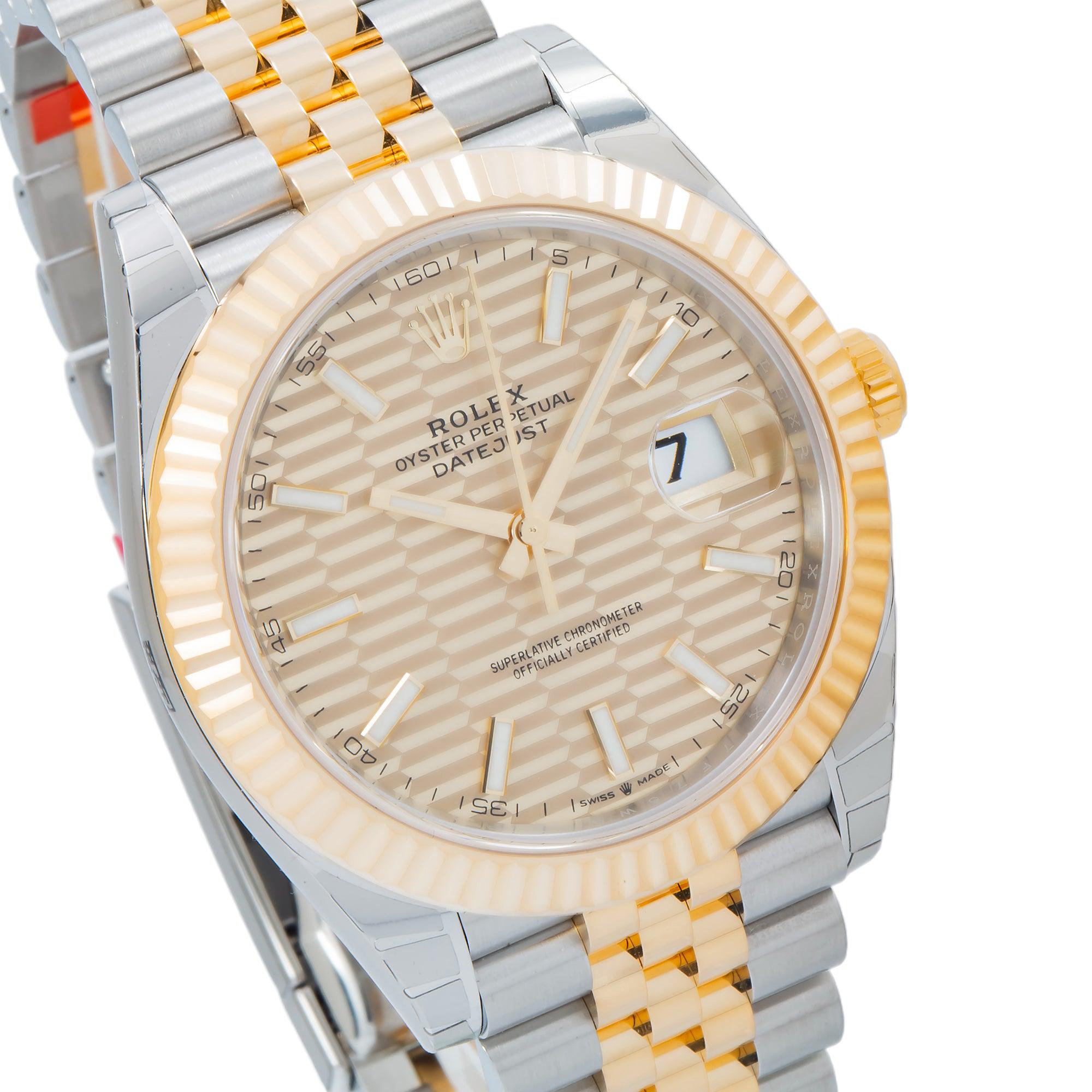 Rolex Datejust 126333 41MM Champagne Dial With Two Tone Jubilee Bracelet