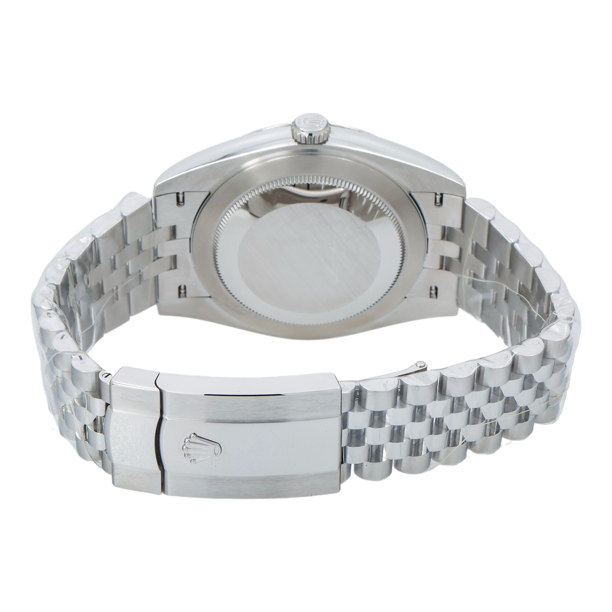 Rolex Datejust 126300 41MM Green Dial With Stainless Steel Jubilee Bracelet