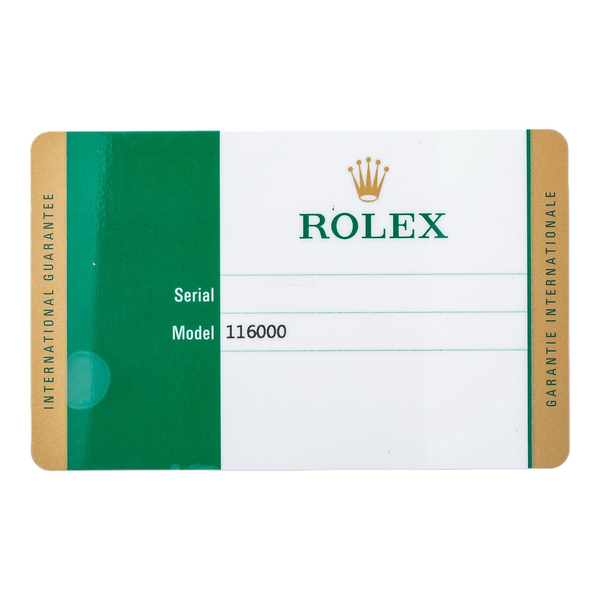 Rolex Oyster Perpetual 116000 36MM Red Grape Dial With Stainless Steel Oyster Bracelet