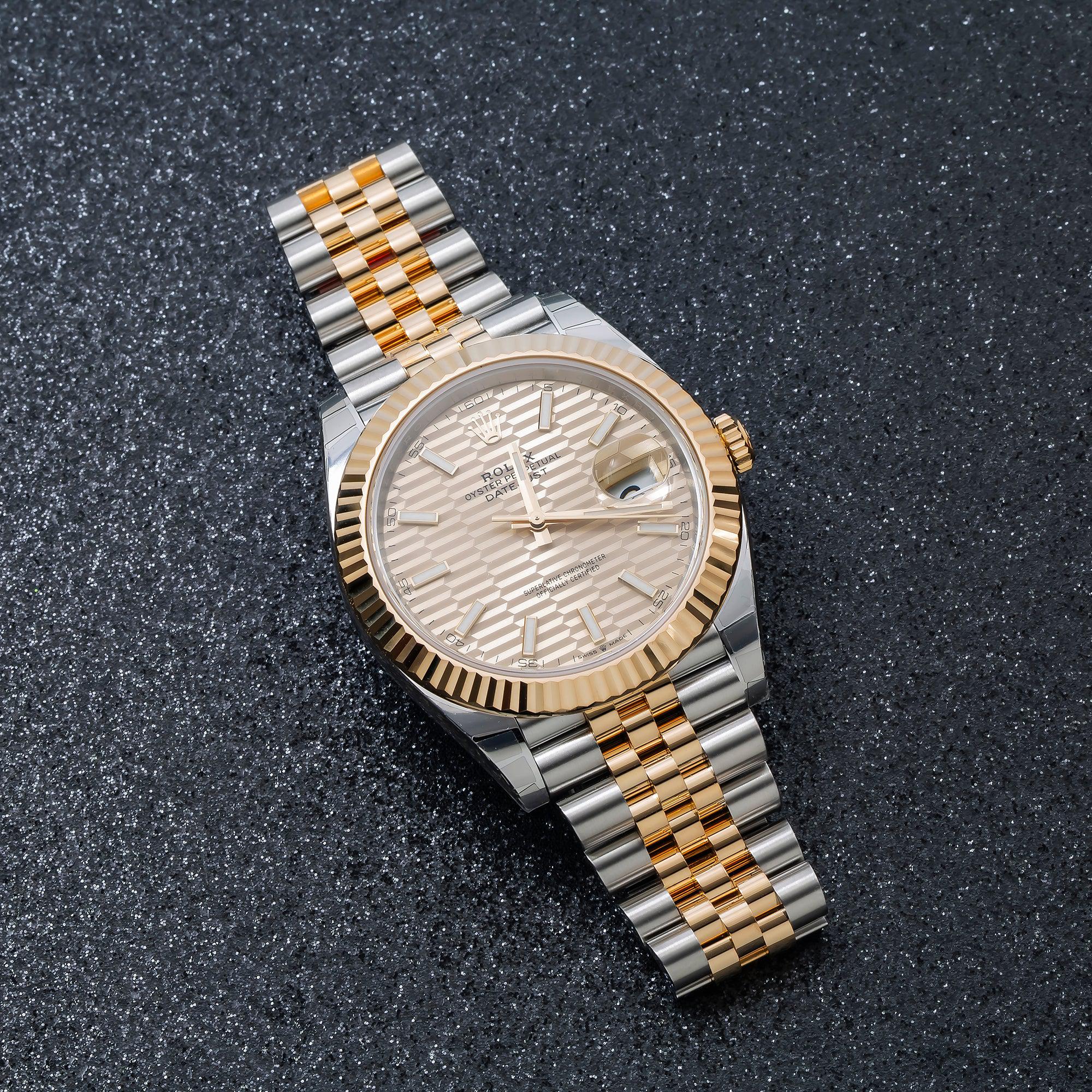 Rolex Datejust 126333 41MM Champagne Dial With Two Tone Jubilee Bracelet