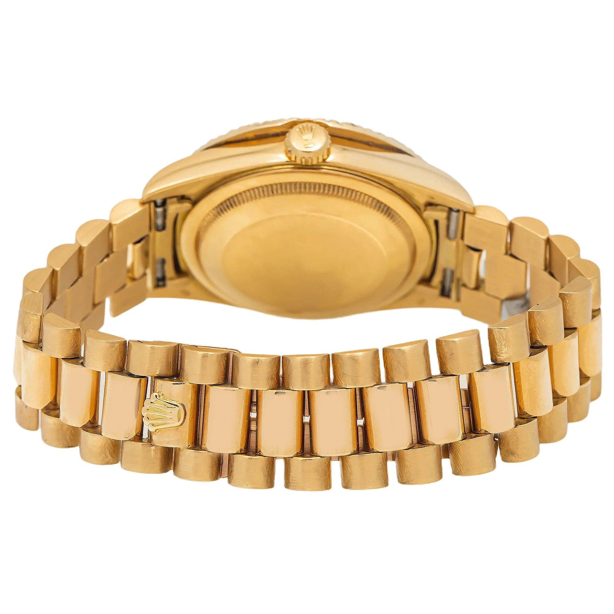 Rolex Day-Date 1803 36MM Mother Of Pearl Diamond Dial With Presidential Bracelet