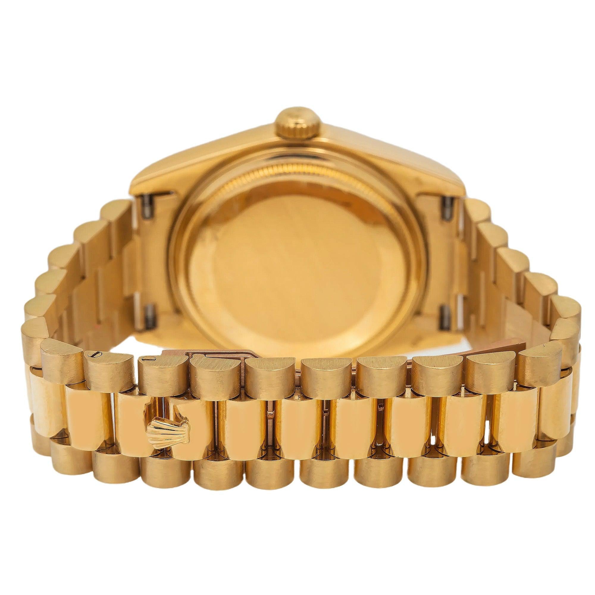 Rolex Day-Date 1801 36MM White Diamond Dial With Presidential Bracelet