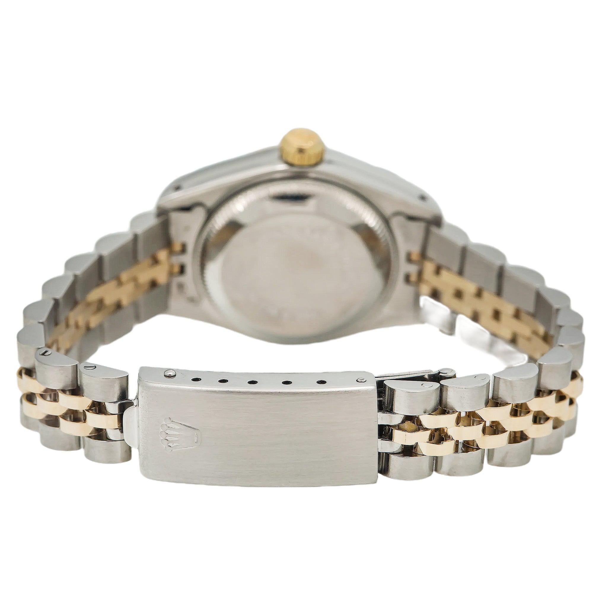 Rolex Datejust 69173 26MM Silver Dial With Two Tone Jubilee Bracelet