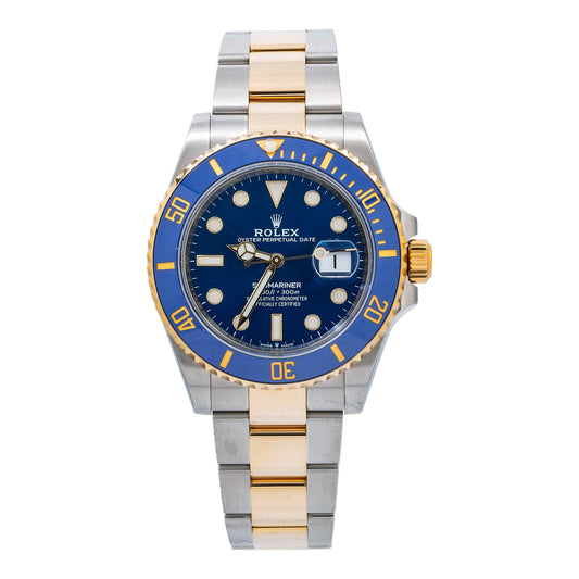 Rolex Submariner Date 126613LB 41MM Blue Dial With Two Tone Oyster Bracelet