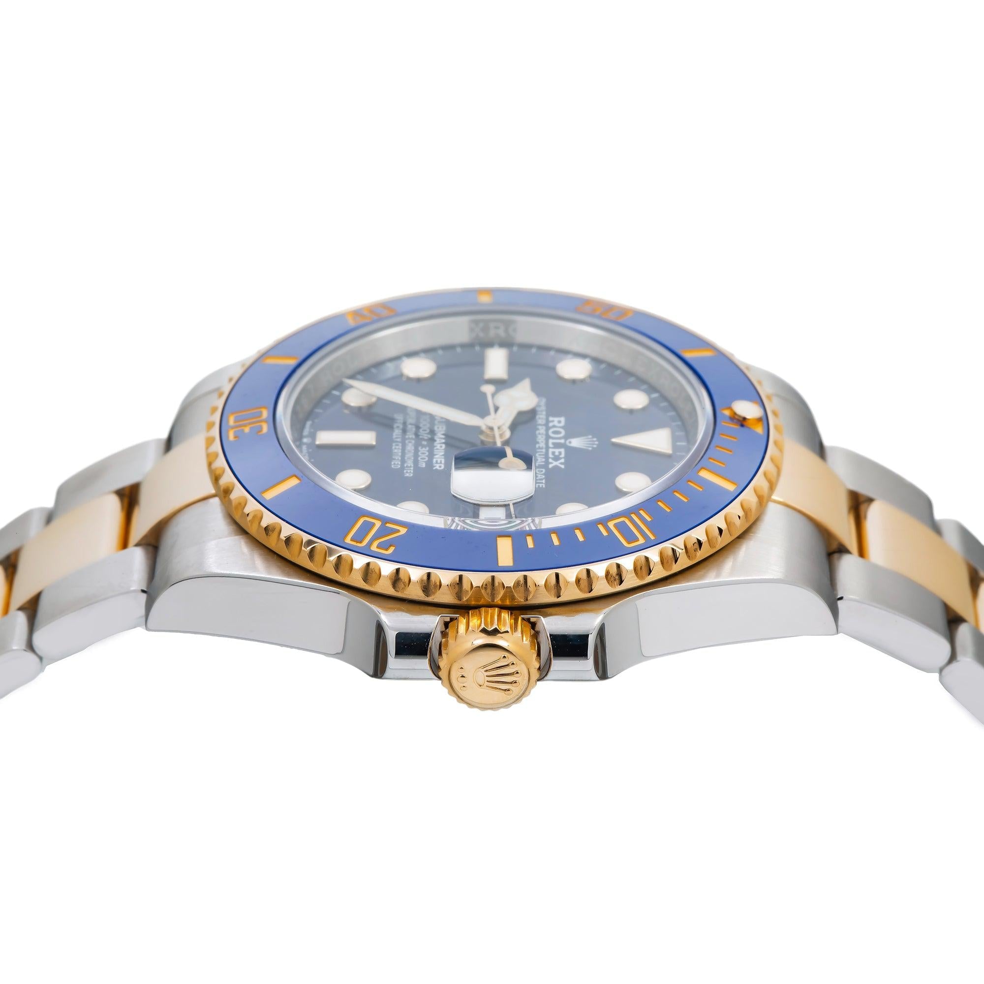 Rolex Submariner Date 126613LB 41MM Blue Dial With Two Tone Oyster Bracelet