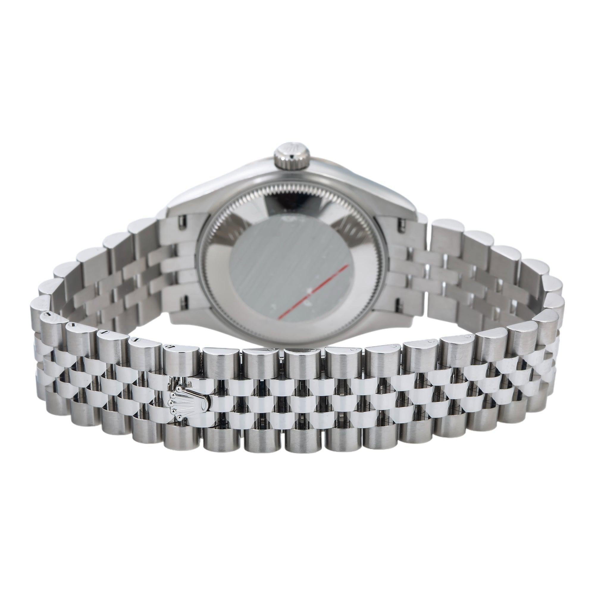 Rolex Datejust 278274 31MM Pink Roman Dial With White Gold Fluted Bezel And Jubilee Bracelet