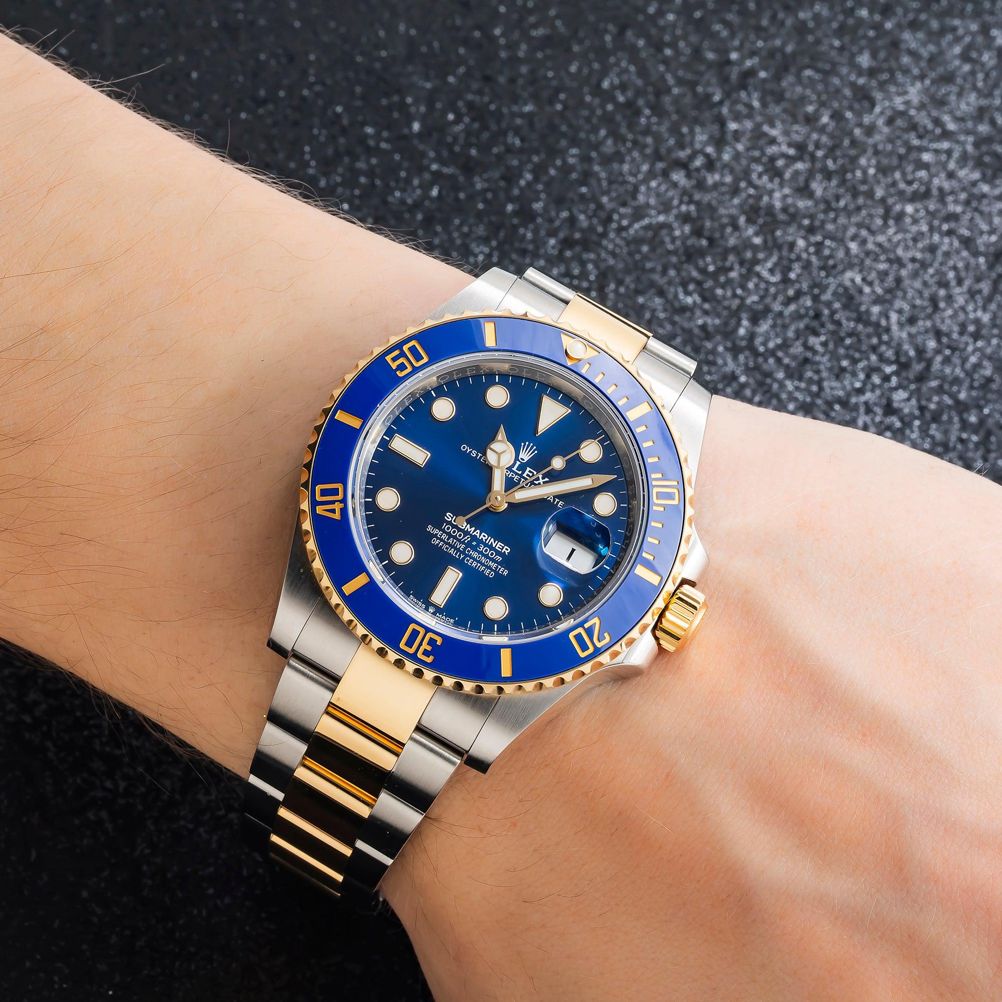 Rolex Submariner Date 126613LB 41MM Blue Dial With Two Tone Oyster Bracelet