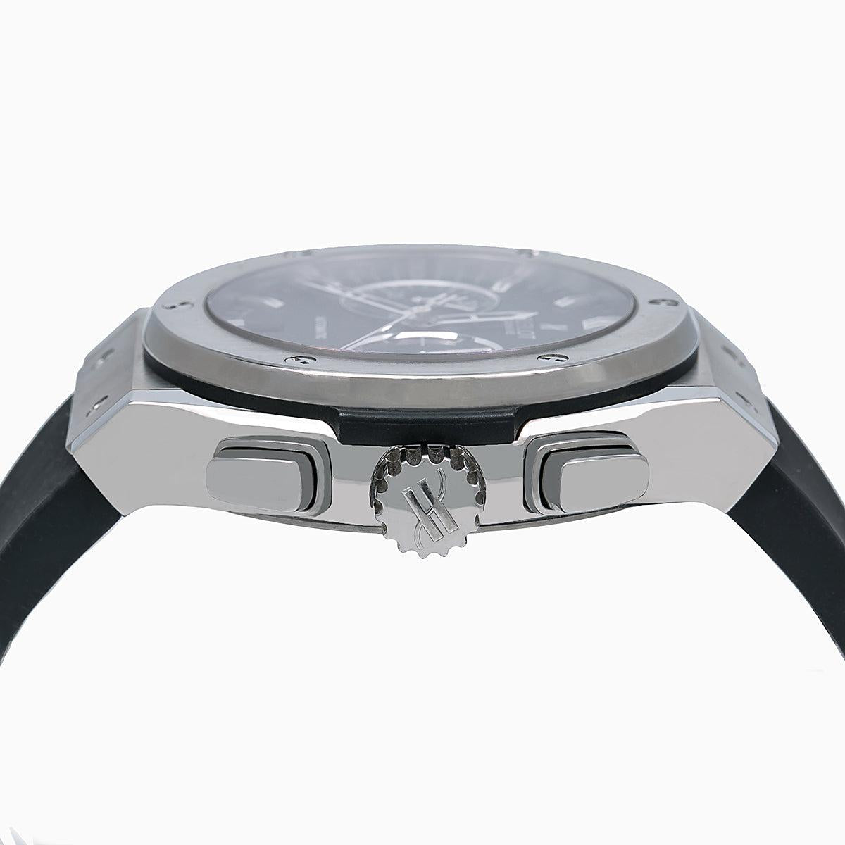 Hublot Classic Fusion Chronograph 541.NX.1171.RX 42MM Black Dial With Rubber Bracelet