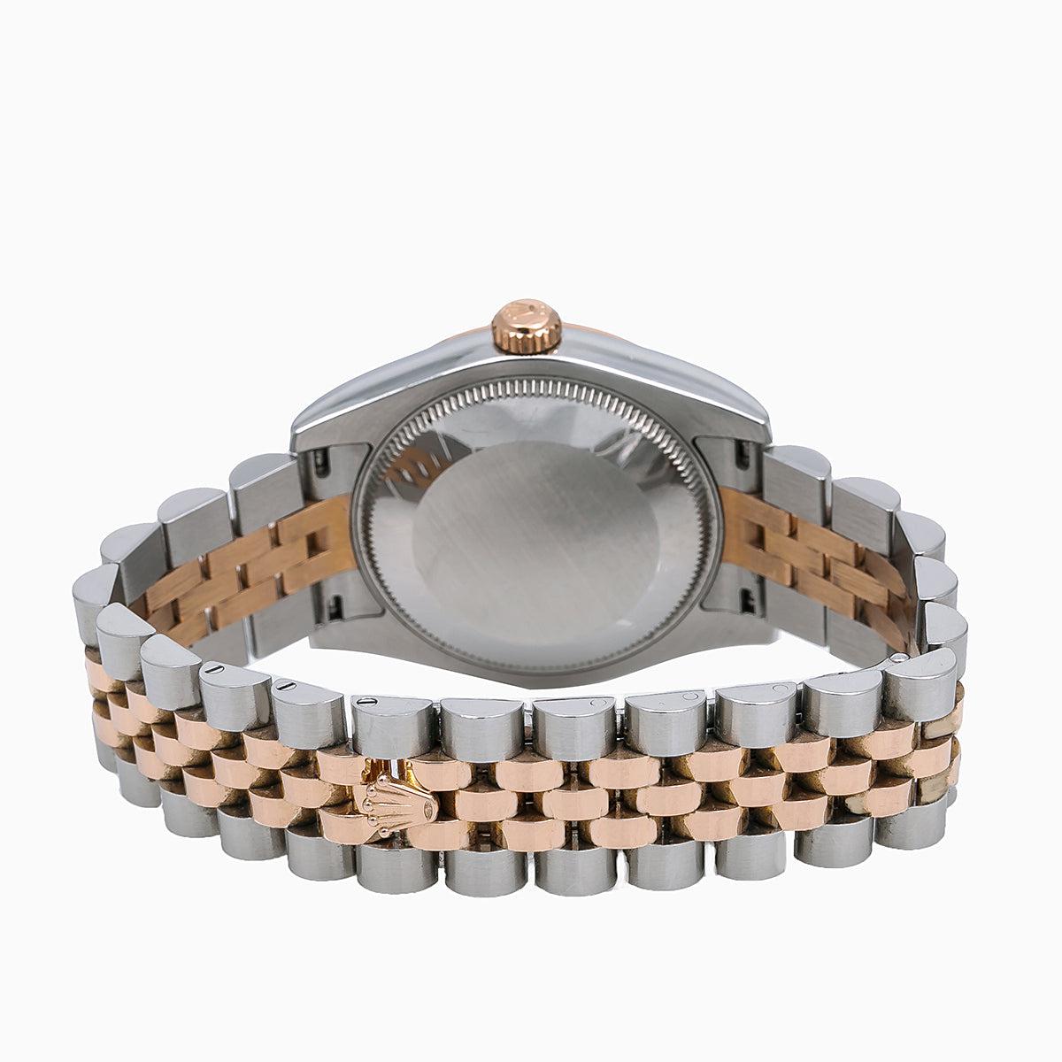 Rolex Datejust 178271 31MM Pink Flower Dial With Two Tone Bracelet