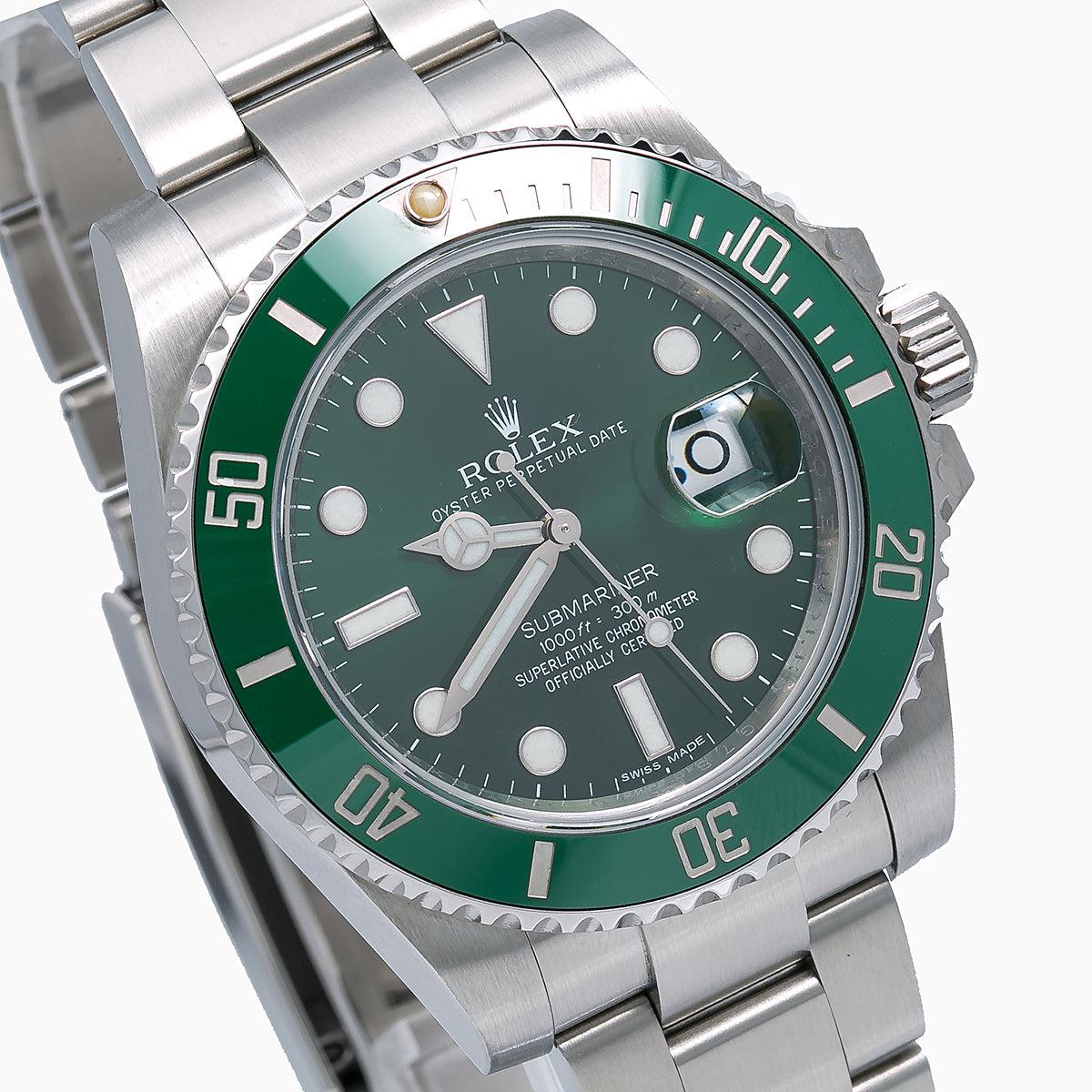 Rolex Submariner Date 116610LV 40MM Green Dial With Stainless Steel Bracelet