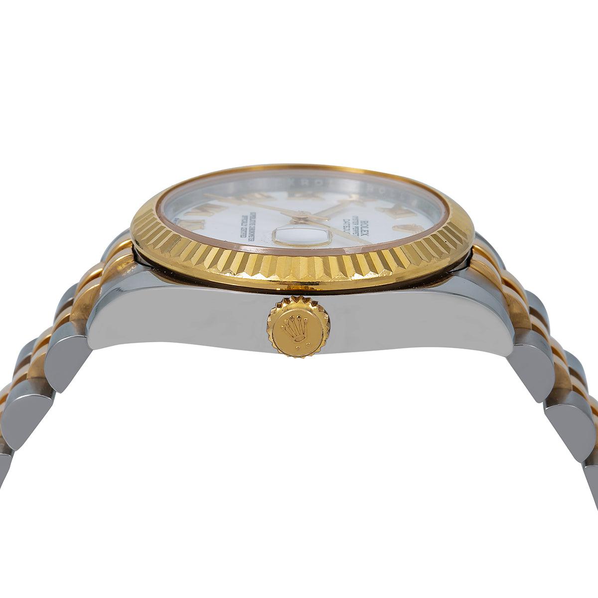 Rolex Datejust 178273 31MM White Dial With Two Tone Jubilee Bracelet