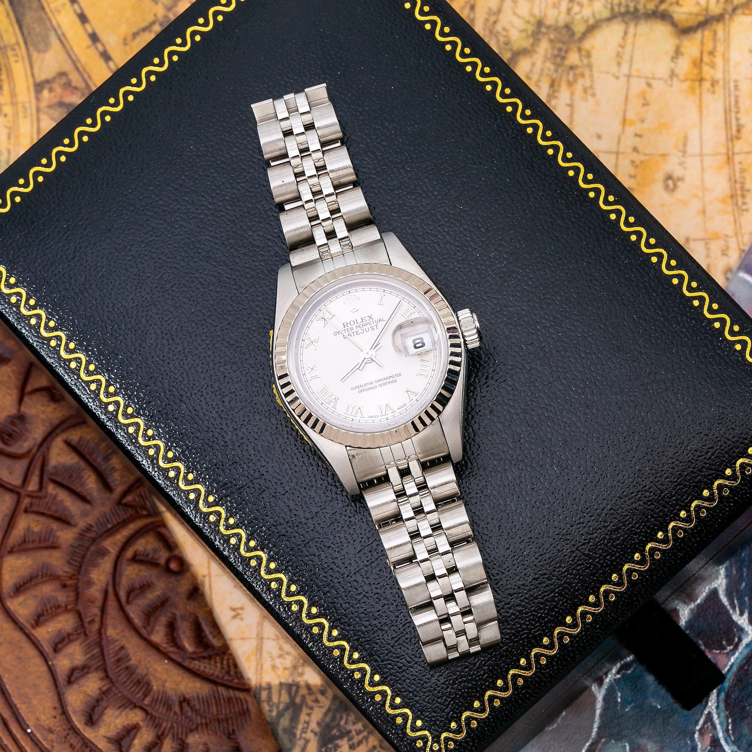 RolexDatejust 26MM Silver Dial With Stainless Steel Jubilee Bracelet 79174