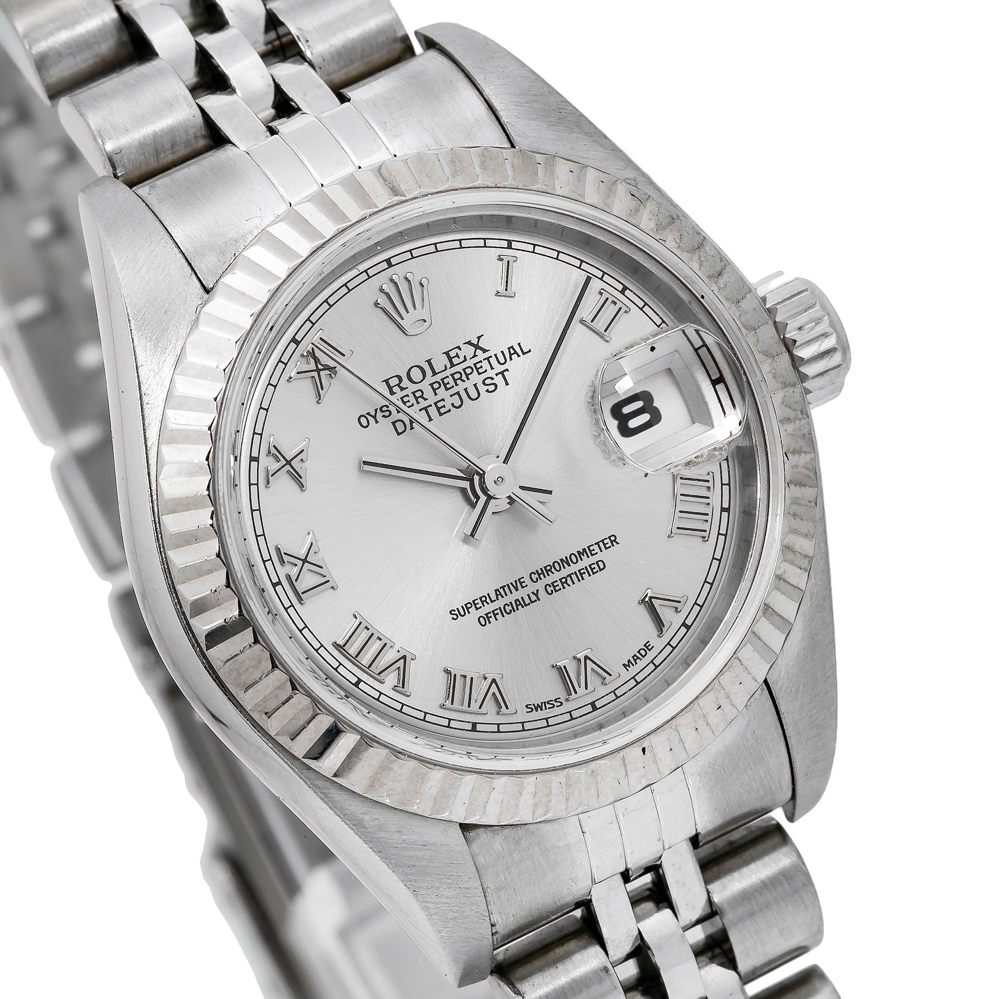 RolexDatejust 26MM Silver Dial With Stainless Steel Jubilee Bracelet 79174