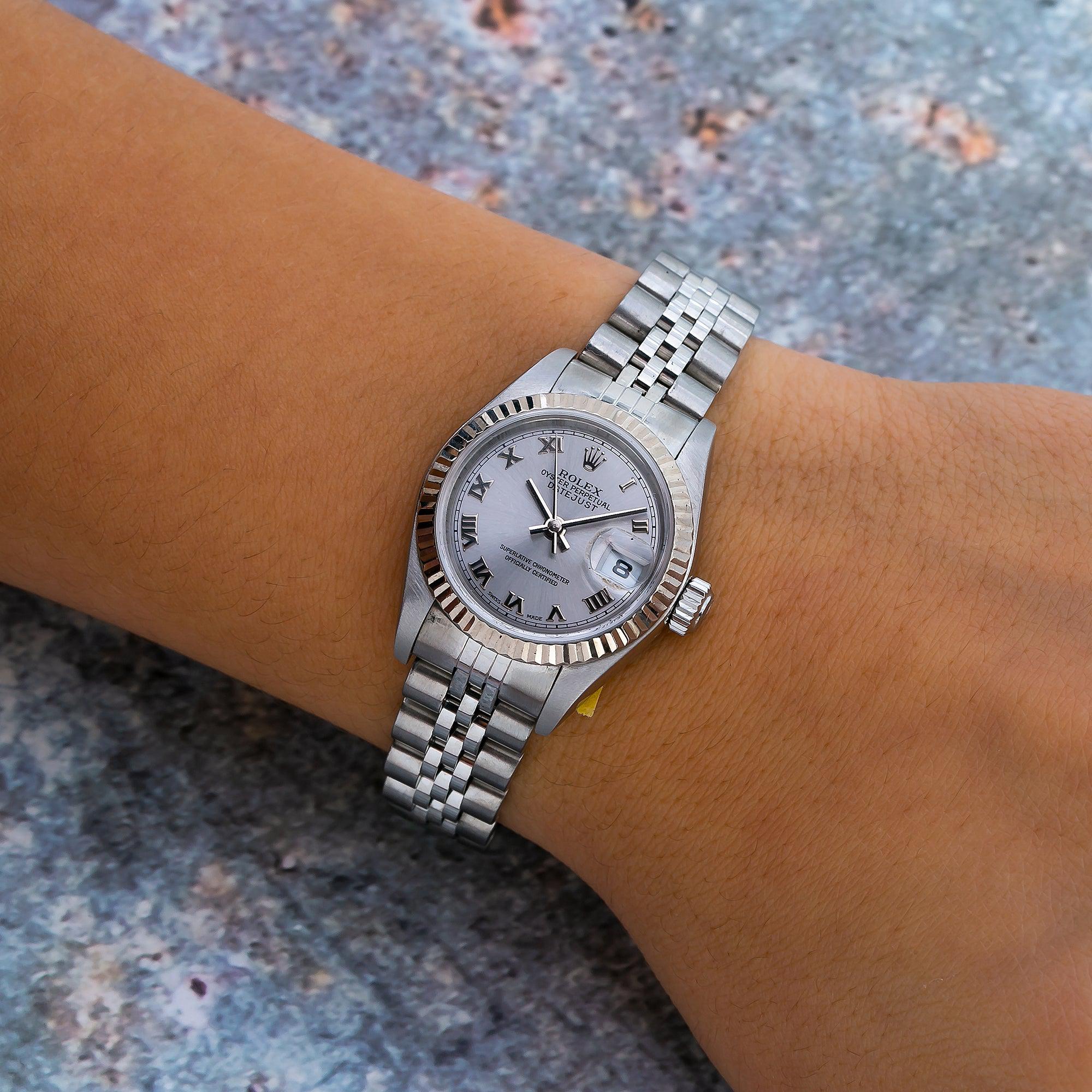 RolexDatejust 26MM Silver Dial With Stainless Steel Jubilee Bracelet 79174