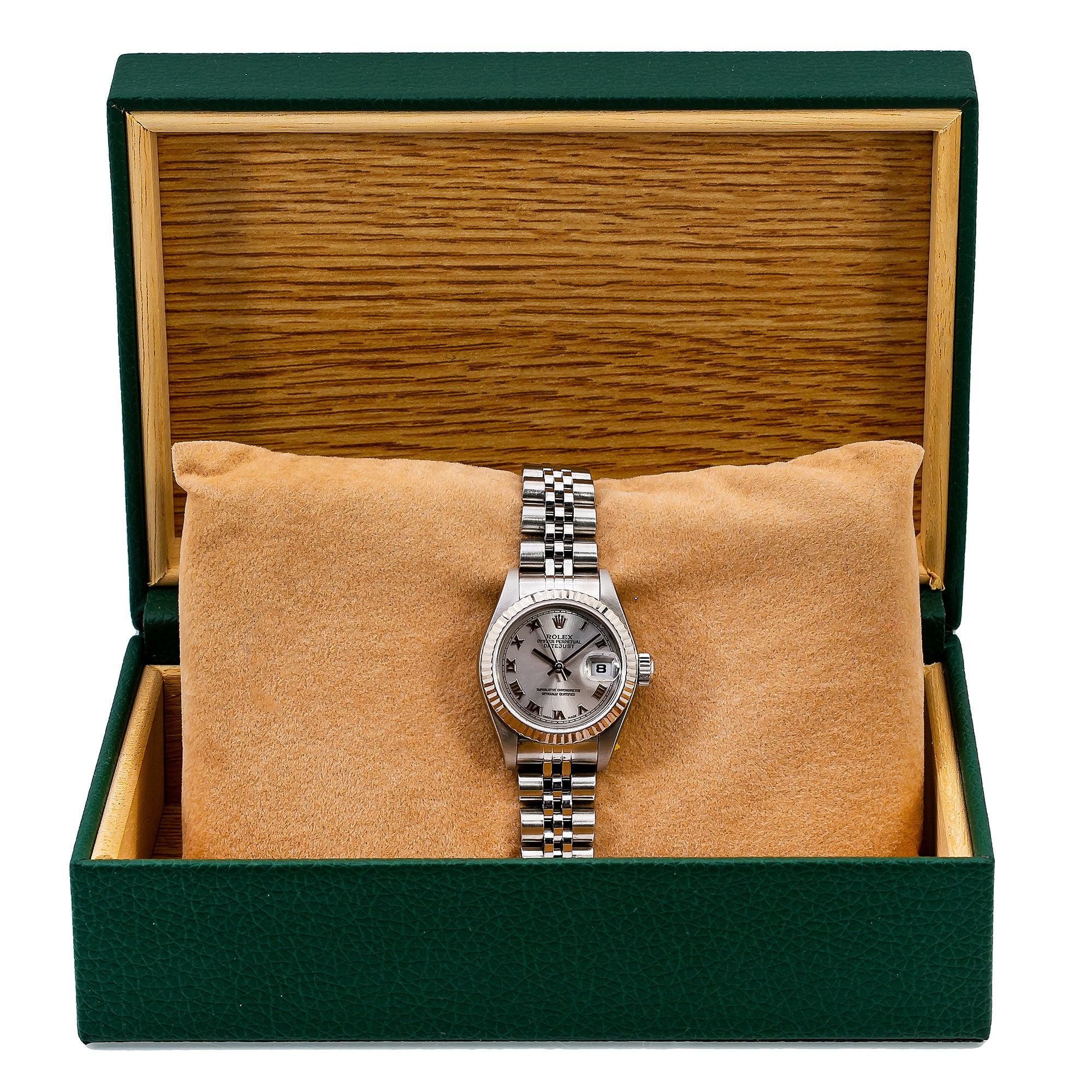 RolexDatejust 26MM Silver Dial With Stainless Steel Jubilee Bracelet 79174