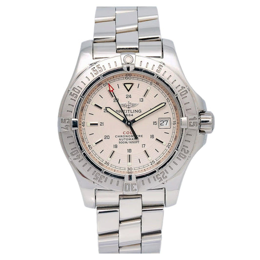 Breitling Colt A17380 White Dial Stainless Steel Watch