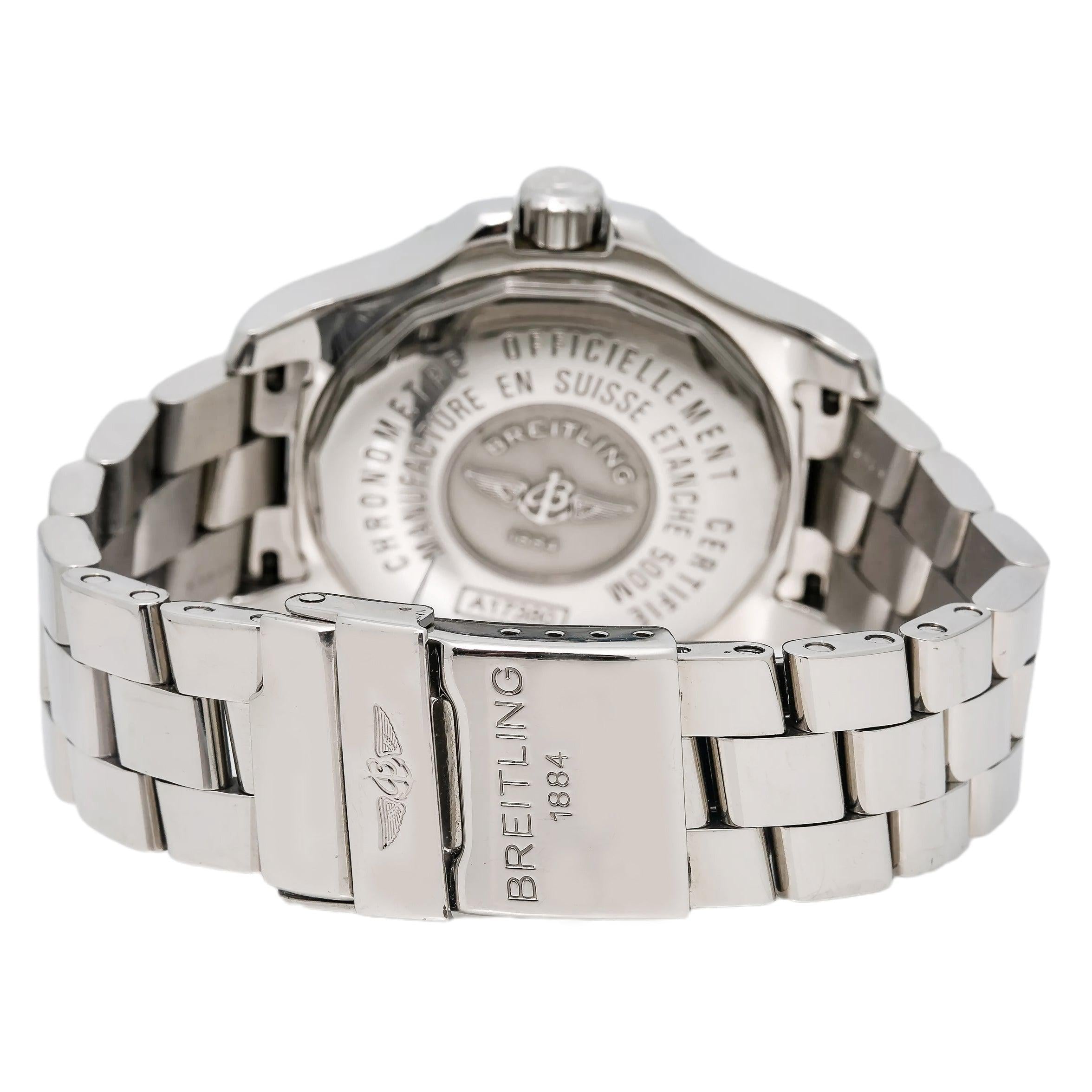 Breitling Colt A17380 White Dial Stainless Steel Watch