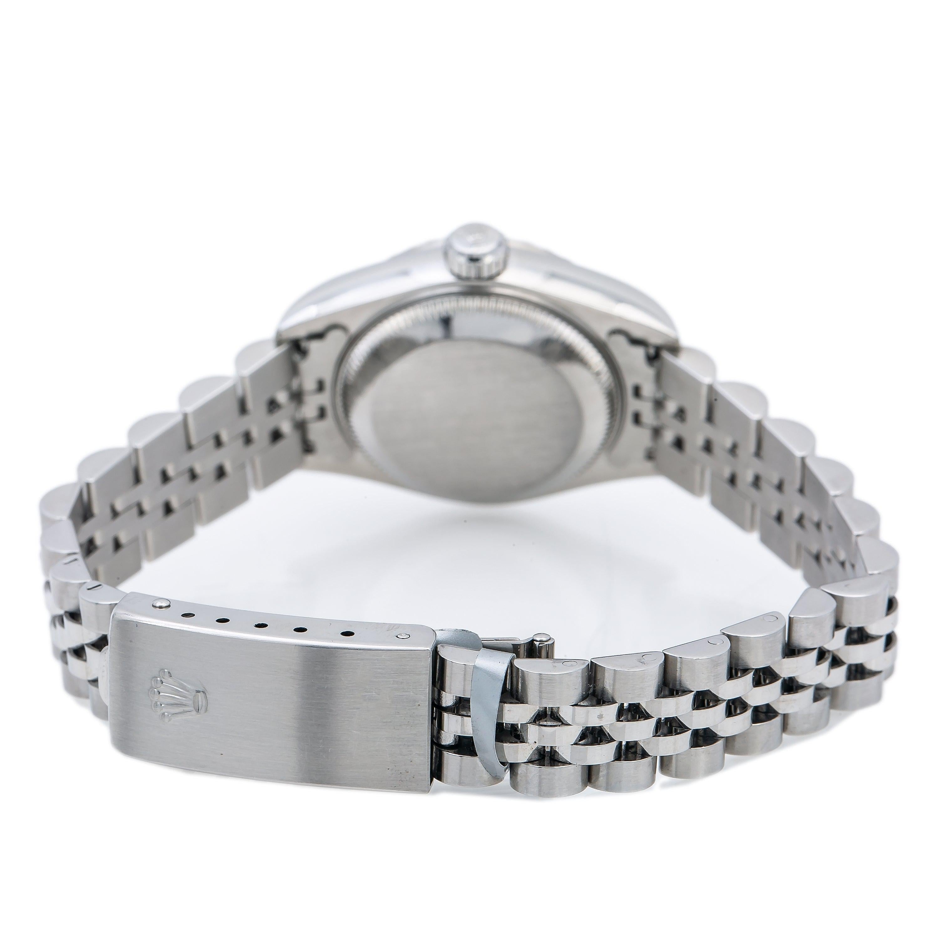 Rolex Datejust 26MM Turquoise Diamond Dial With Stainless Steel Jubilee Bracelet