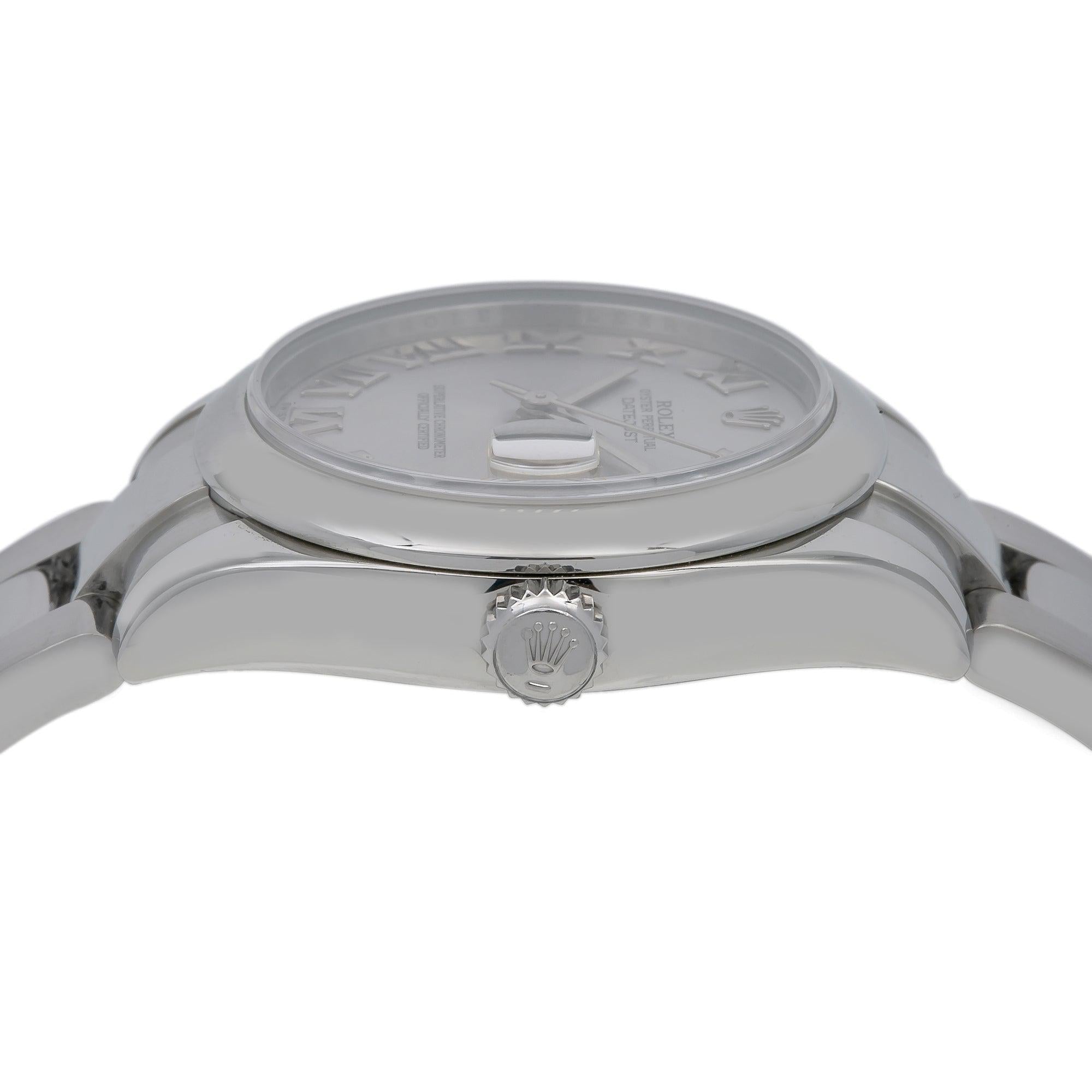 Rolex Lady-Datejust 178240 31MM Silver Dial With Stainless Steel Oyster Bracelet