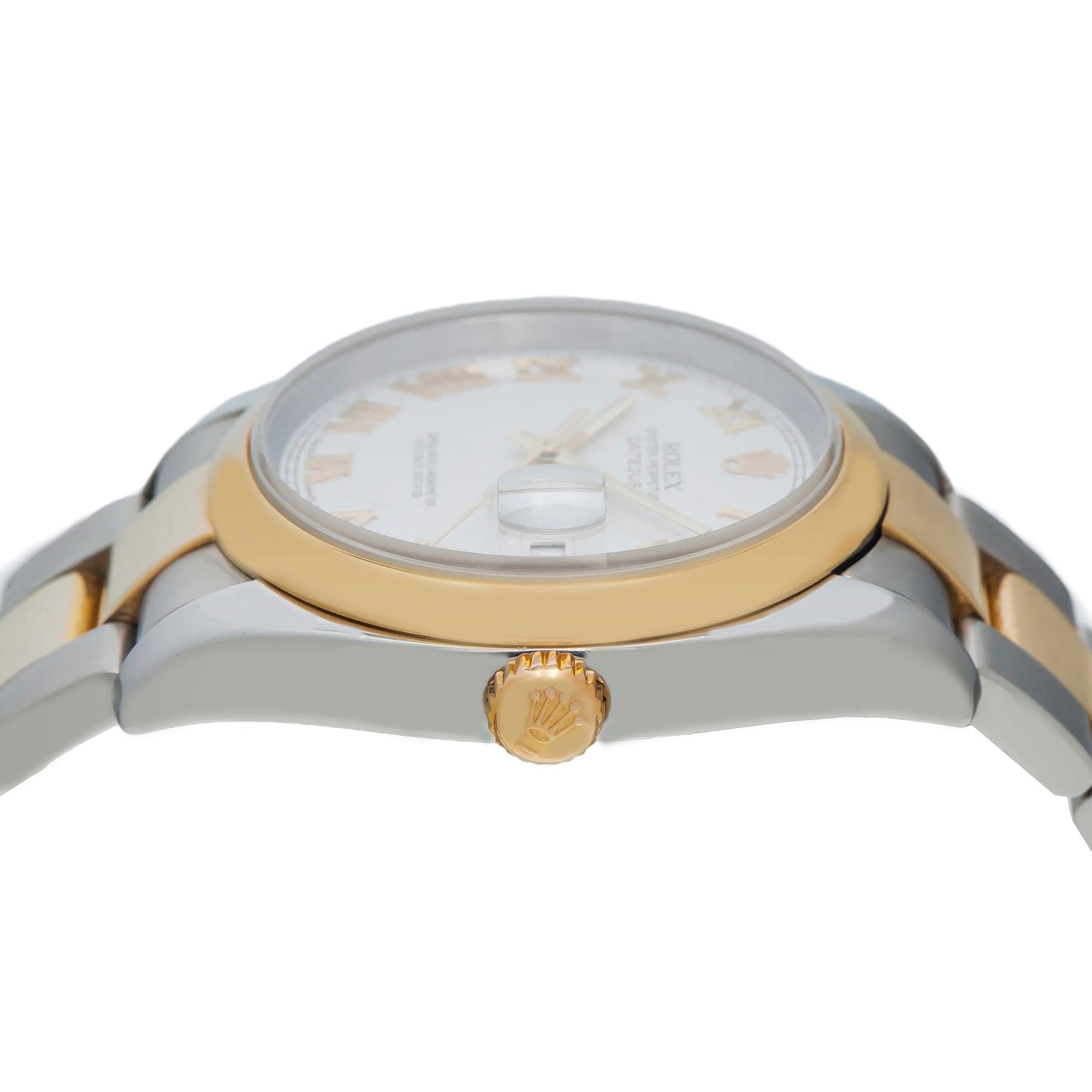 Rolex Datejust 116203 36MM White Dial With Two Tone Oyster Bracelet