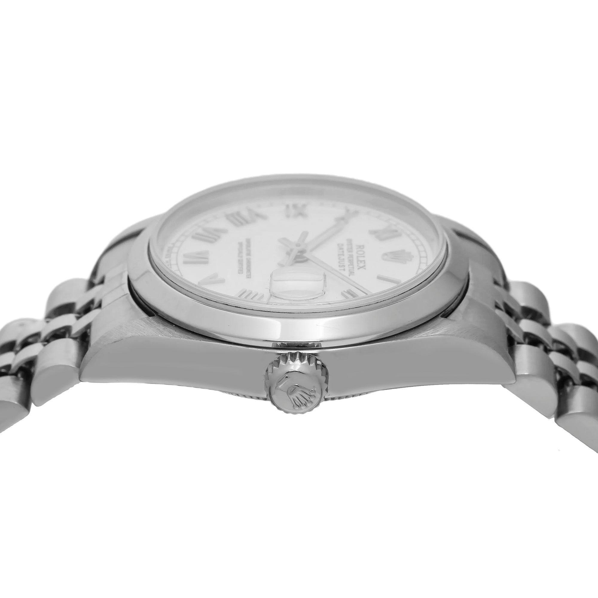 Rolex Datejust 68240 31MM White Dial With Stainless Steel Jubilee Bracelet