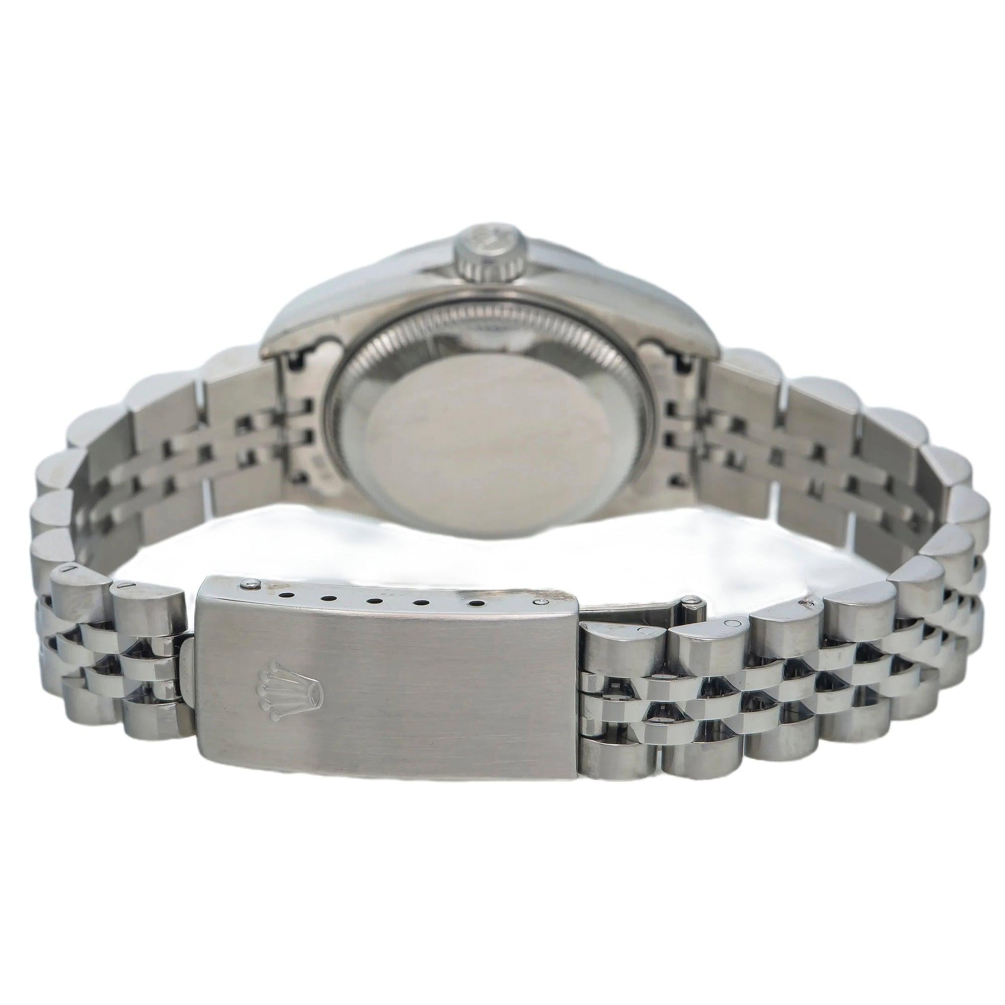 Rolex Oyster Perpetual Lady Date 79240 26MM Rose Gold Dial With Stainless Steel Jubilee Bracelet