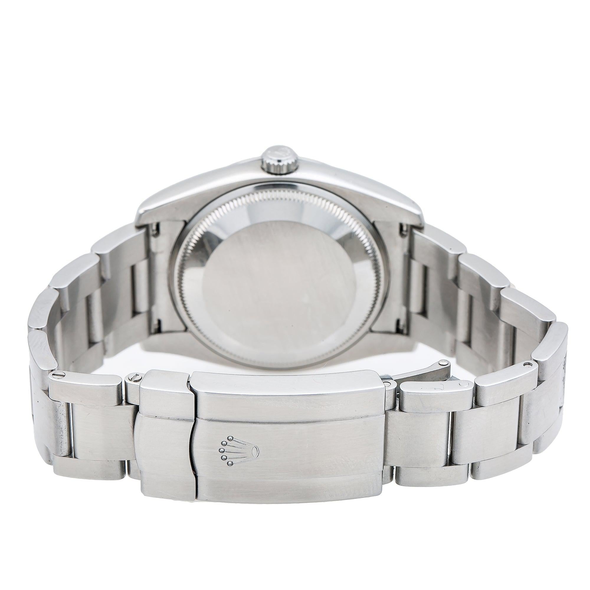 Rolex Oyster Perpetual Air King 114200 34MM Silver Dial With Stainless Steel Oyster Bracelet