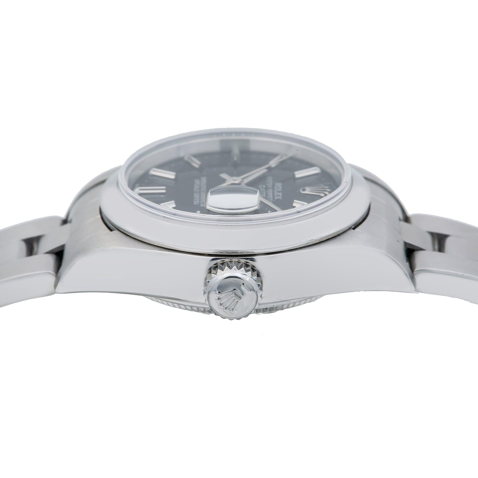 Rolex Oyster Perpetual Lady Date 79160 26MM Black Dial With Stainless Steel Oyster Bracelet