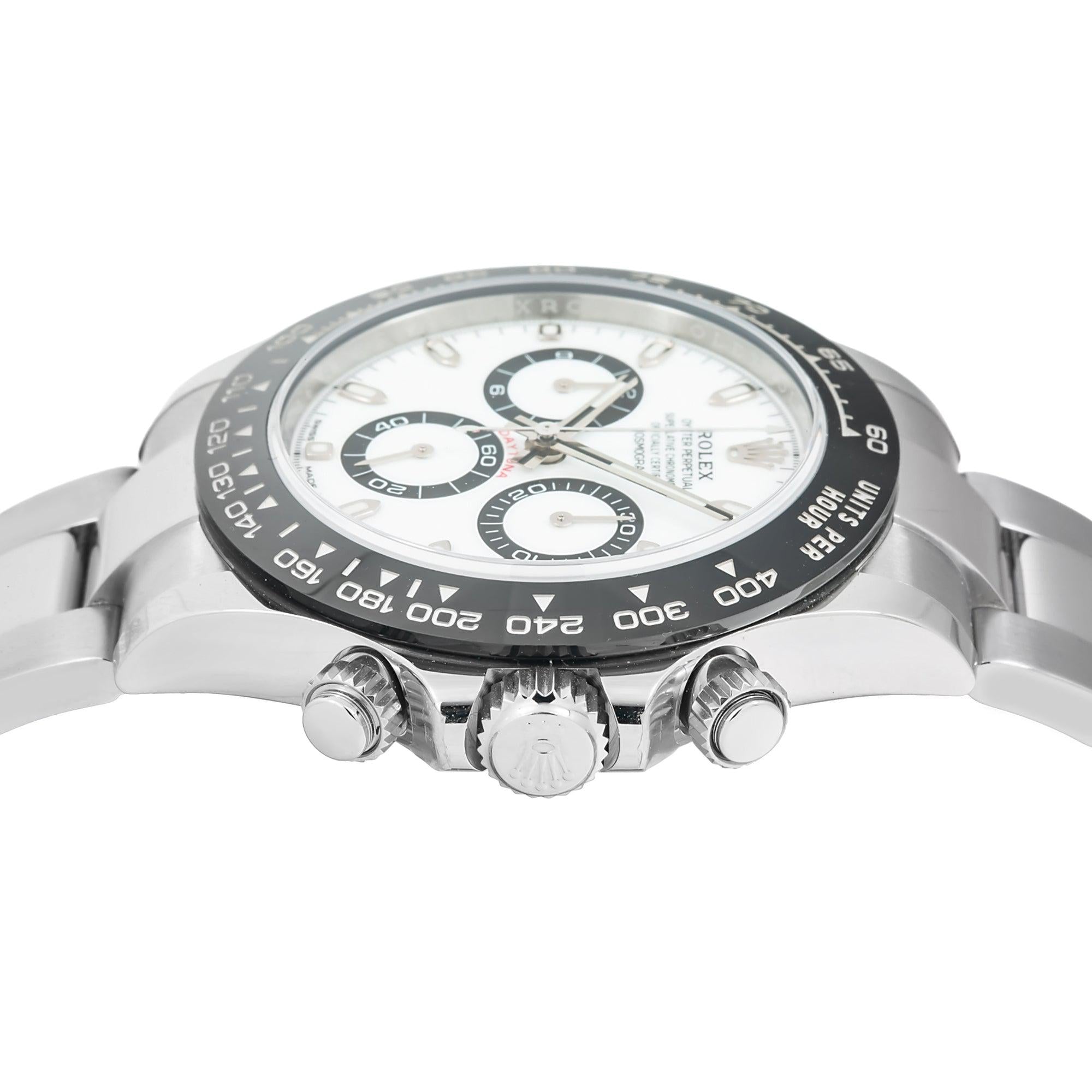 Rolex Cosmograph Daytona 116500LN 40MM White Panda Dial