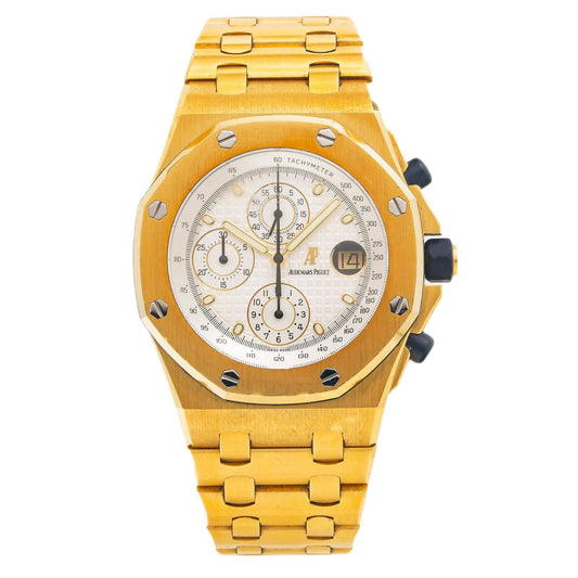 Audemars Piguet Royal Oak Offshore Chronograph 25721BA 42MM White Dial