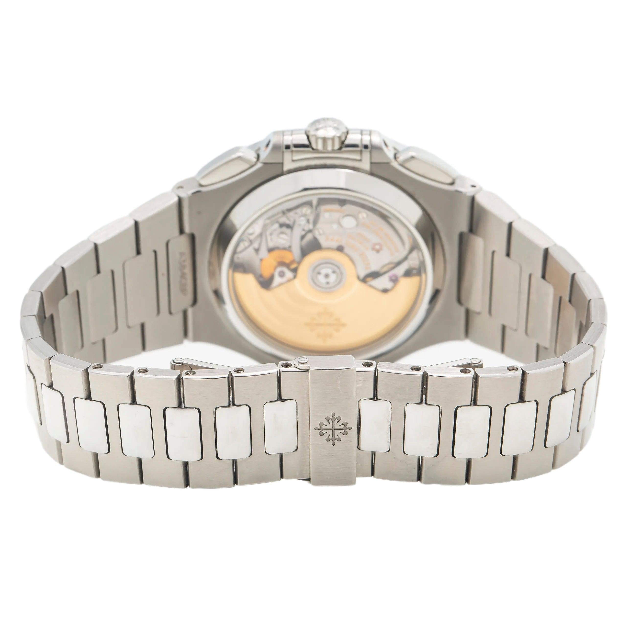 Patek Philippe Nautilus 5980/1A 44MM Blue Dial With Stainless Steel Bracelet