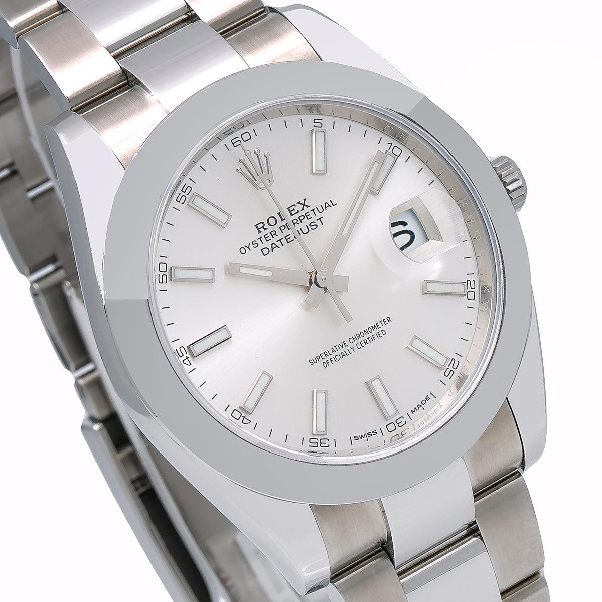 Rolex Datejust 41 126300 41MM Silver Dial With Stainless Steel Oyster Bracelet