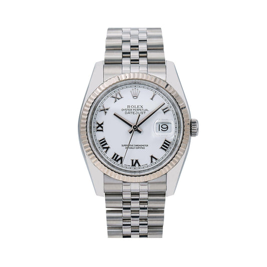 Rolex Datejust 116234 36MM Silver Dial With Stainless Steel Bracelet