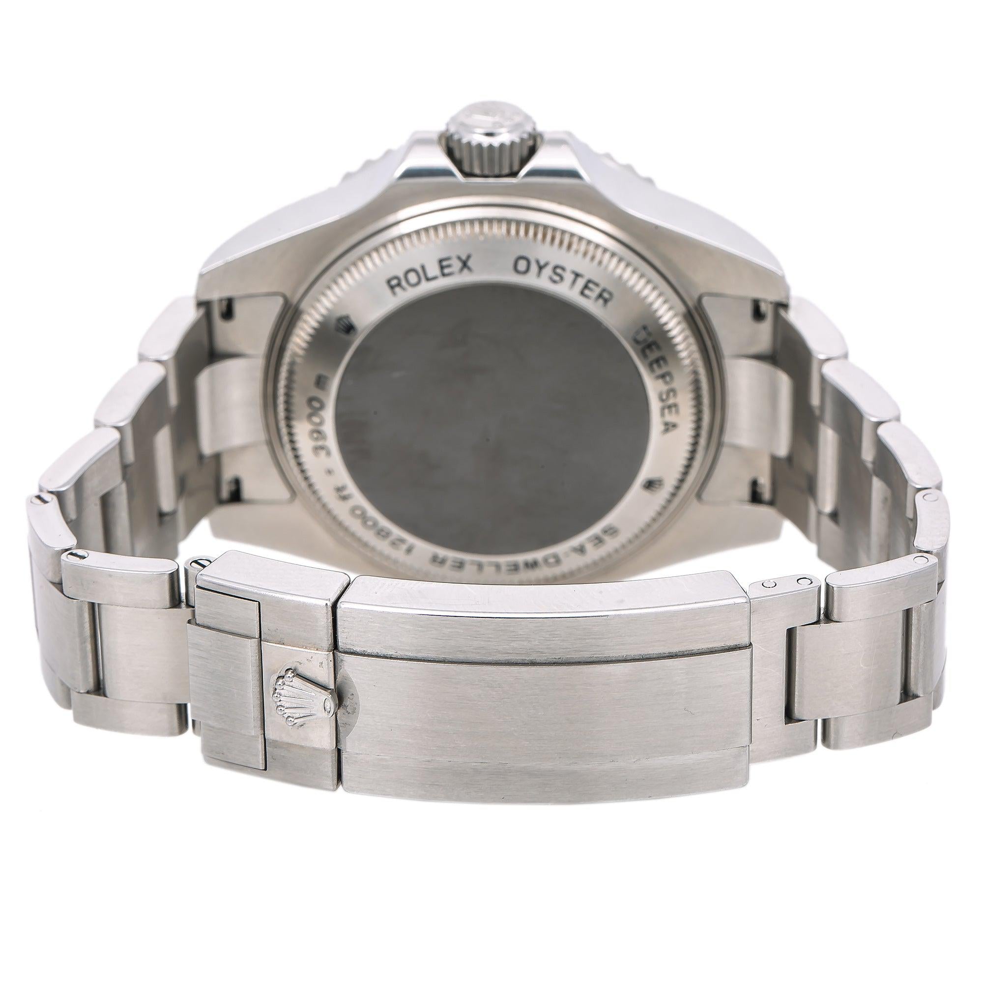 Rolex Sea-Dweller Deepsea 116660 44MM Black Dial With Stainless Steel Oyster Bracelet