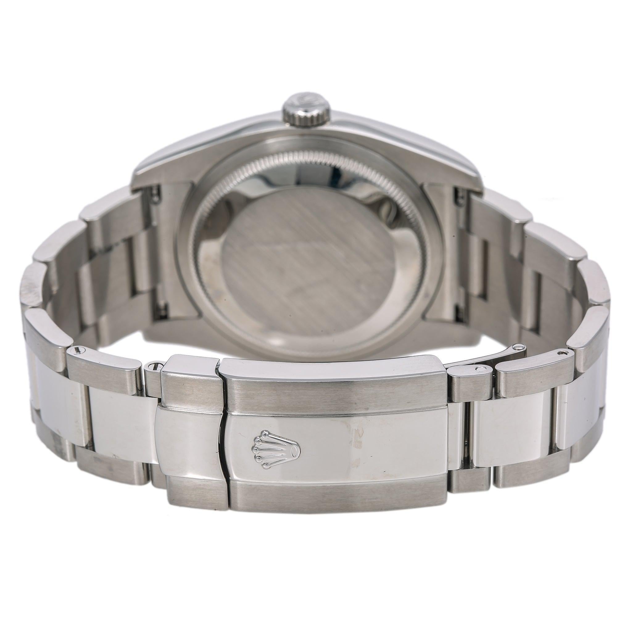 Rolex Datejust 116200 36MM Pink Floral Dial With Stainless Steel Oyster Bracelet