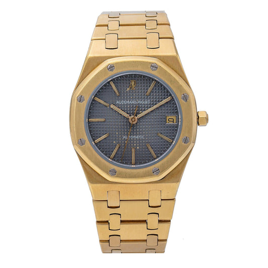Audemars Piguet Royal Oak Lady 67600BA 33MM Black Dial With Yellow Gold Bracelet