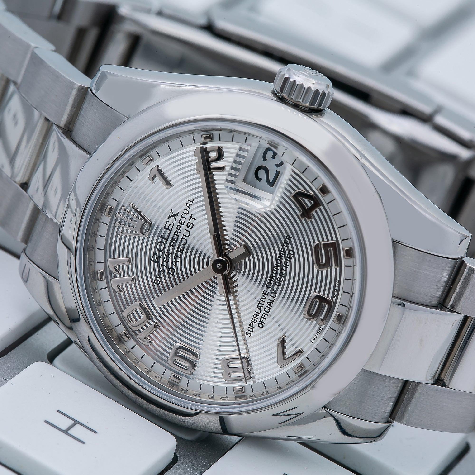 Rolex Lady-Datejust 178240 31MM Silver Dial With Stainless Steel Oyster Bracelet